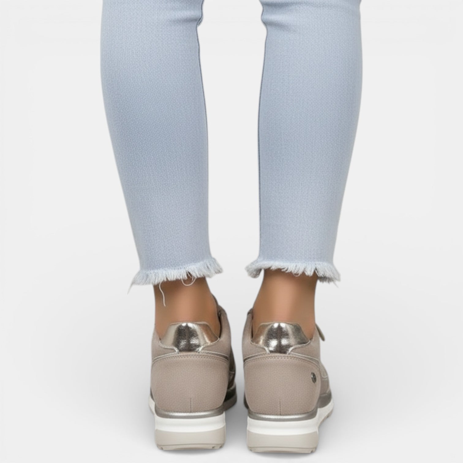 Aurazio Scarpe Platform Lucide Ortopediche Glamour per Donna