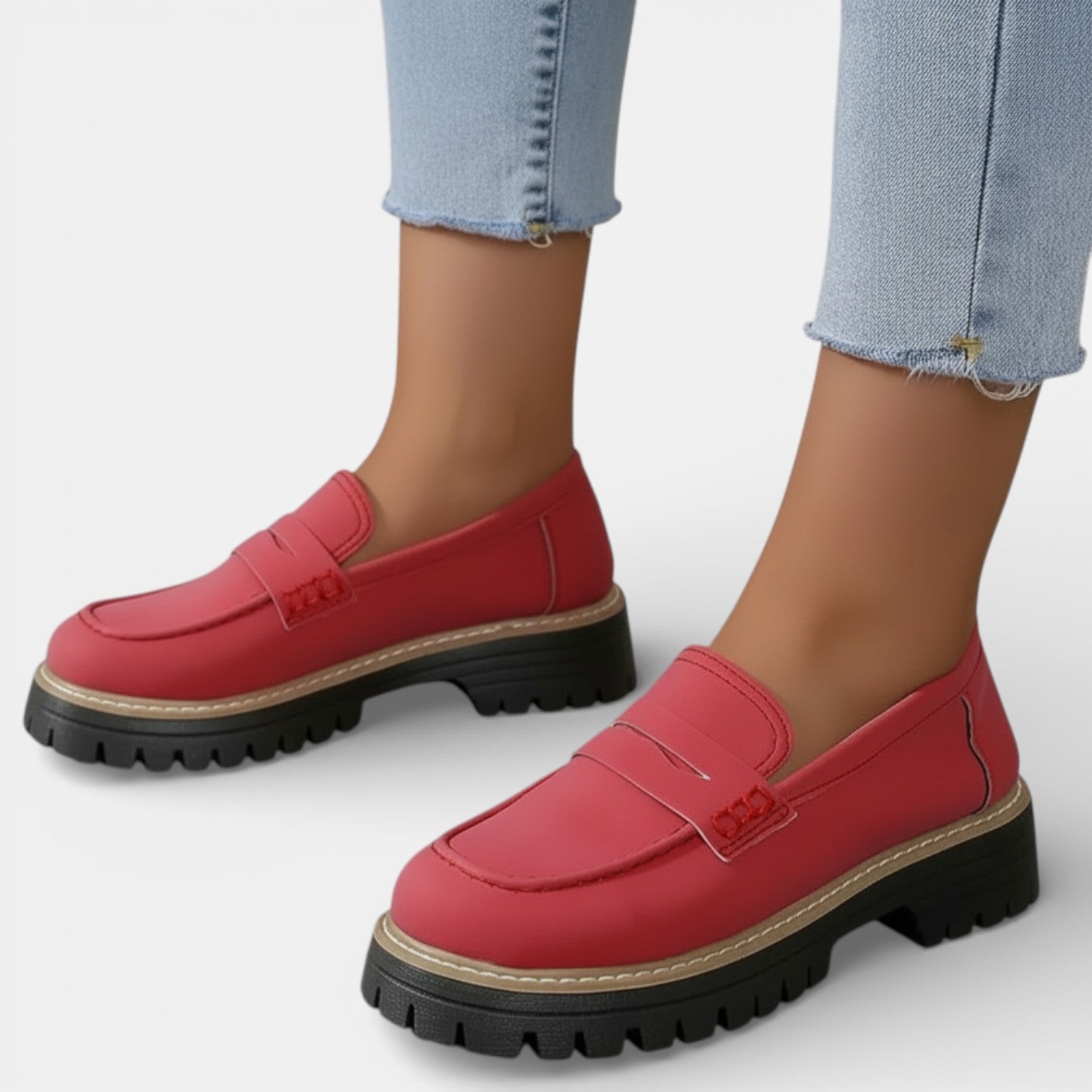 Aurazio Scarpe Ortopediche Piatte Suola Ammortizzante per Donna