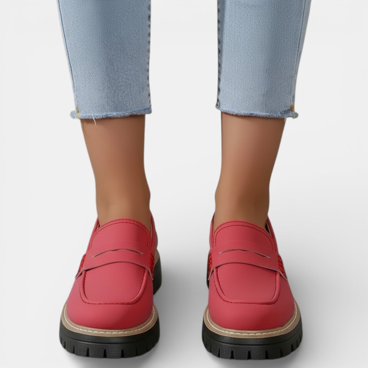 Aurazio Scarpe Ortopediche Piatte Suola Ammortizzante per Donna