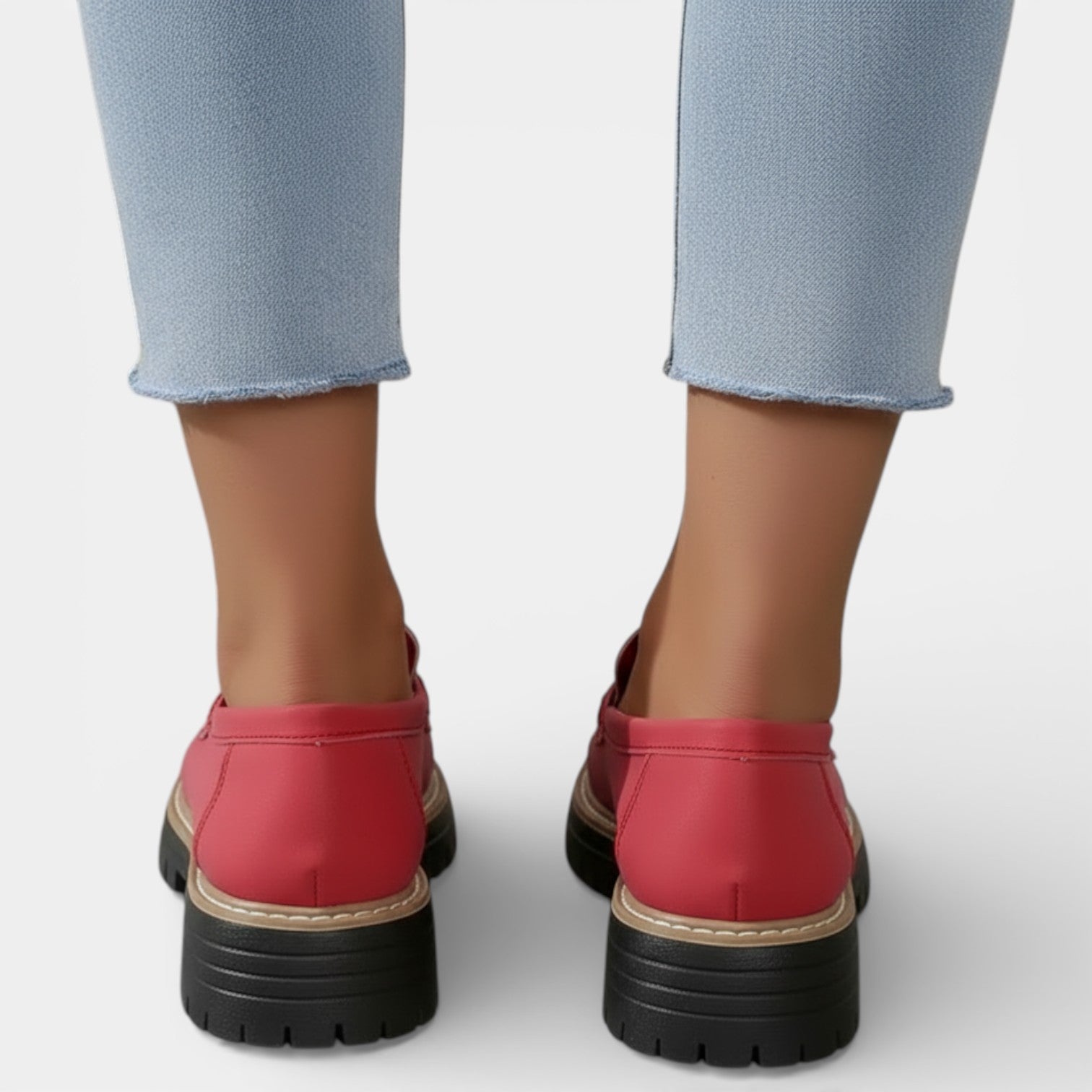 Aurazio Scarpe Ortopediche Piatte Suola Ammortizzante per Donna