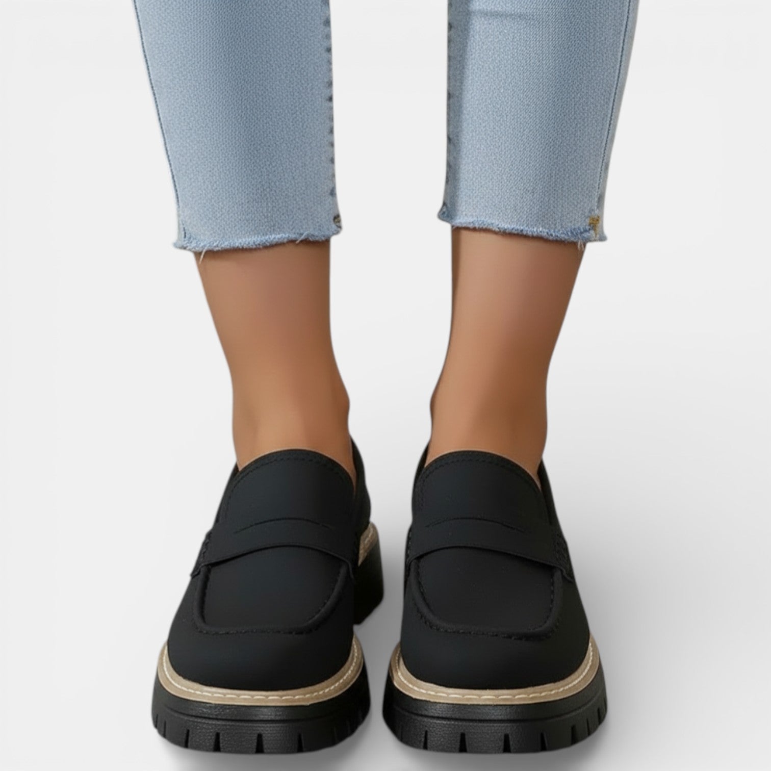 Aurazio Scarpe Ortopediche Piatte Suola Ammortizzante per Donna