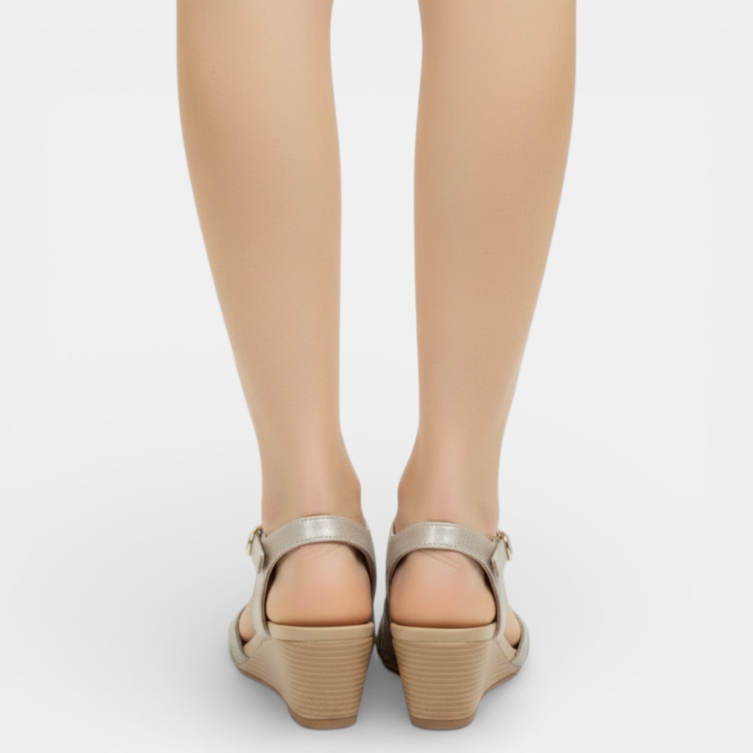 Aurazio Scarpe Antiscivolo Fibbia Suola Ergonomica per Donna