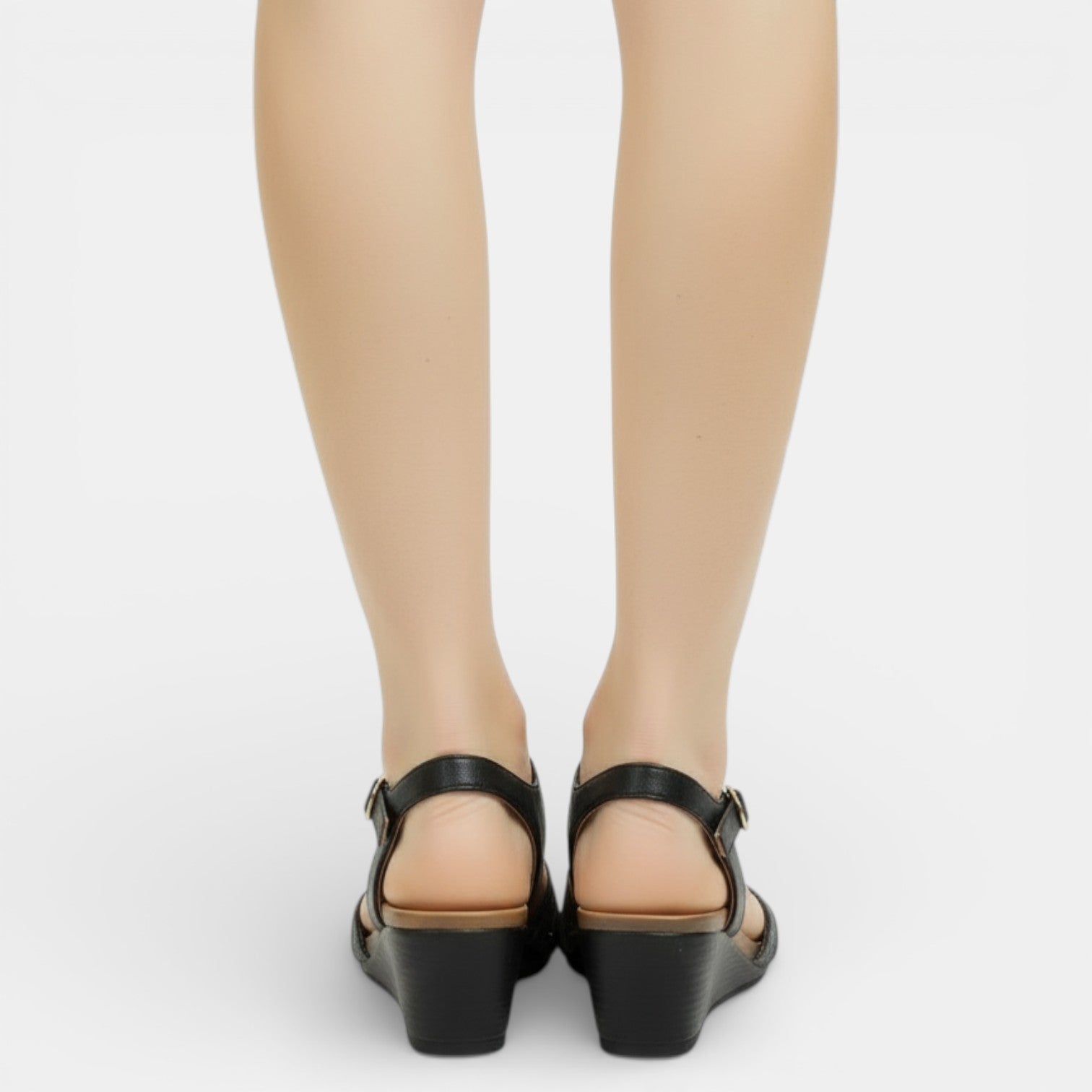 Aurazio Scarpe Antiscivolo Fibbia Suola Ergonomica per Donna