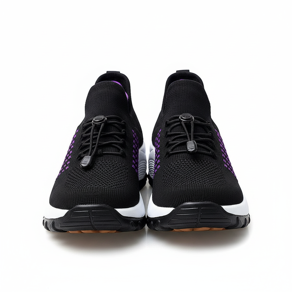 Aurazio Sneakers Calzino Ortopediche Tomaia Elastica per Donna