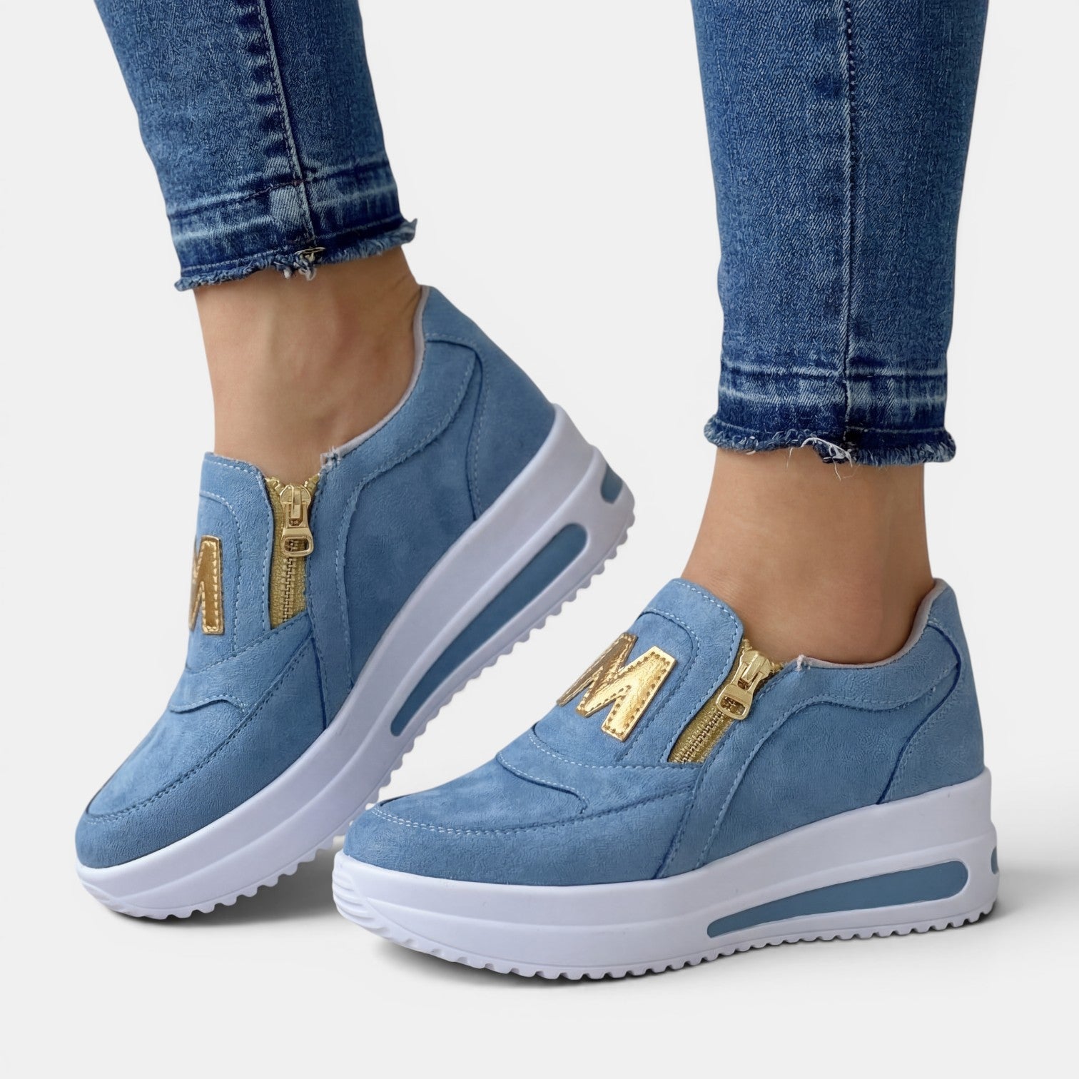 Aurazio Sneakers Ortopediche Comfort Premium Suola Tecnica per Donna