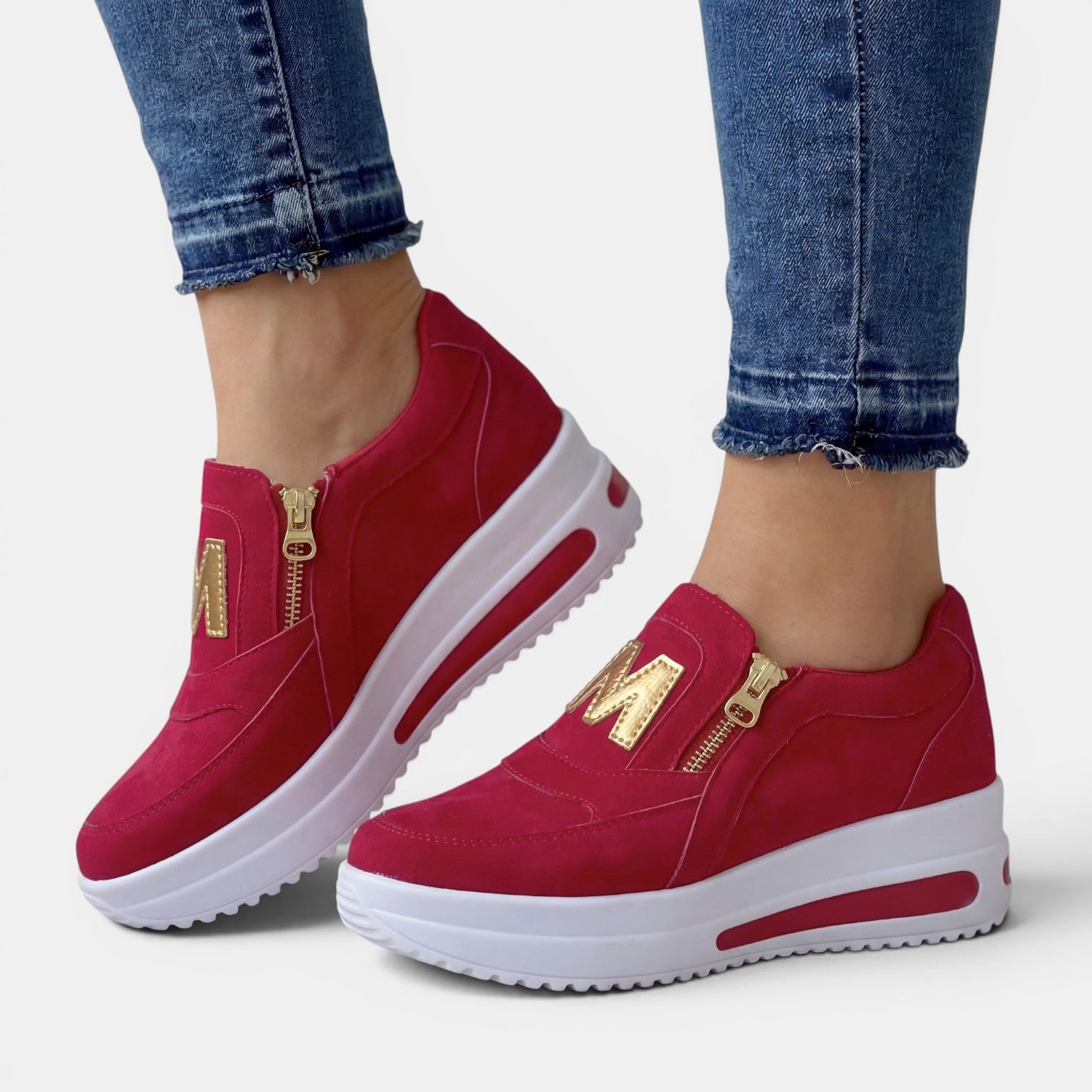 Aurazio Sneakers Ortopediche Comfort Premium Suola Tecnica per Donna
