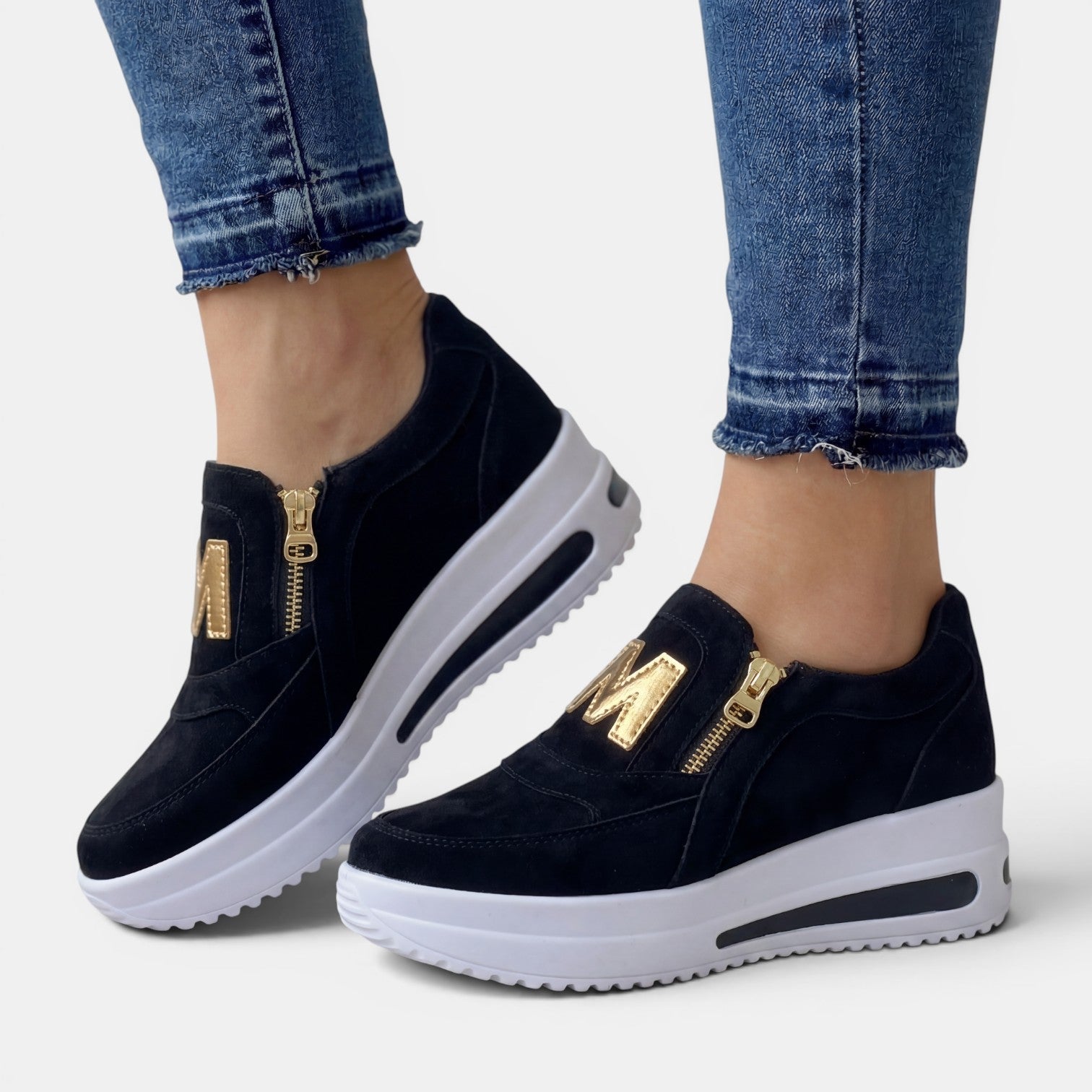 Aurazio Sneakers Ortopediche Comfort Premium Suola Tecnica per Donna