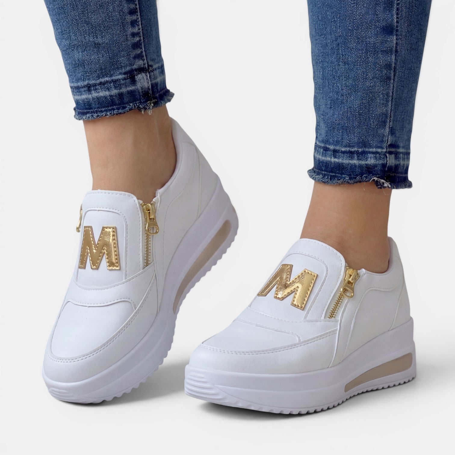 Aurazio Sneakers Ortopediche Comfort Premium Suola Tecnica per Donna