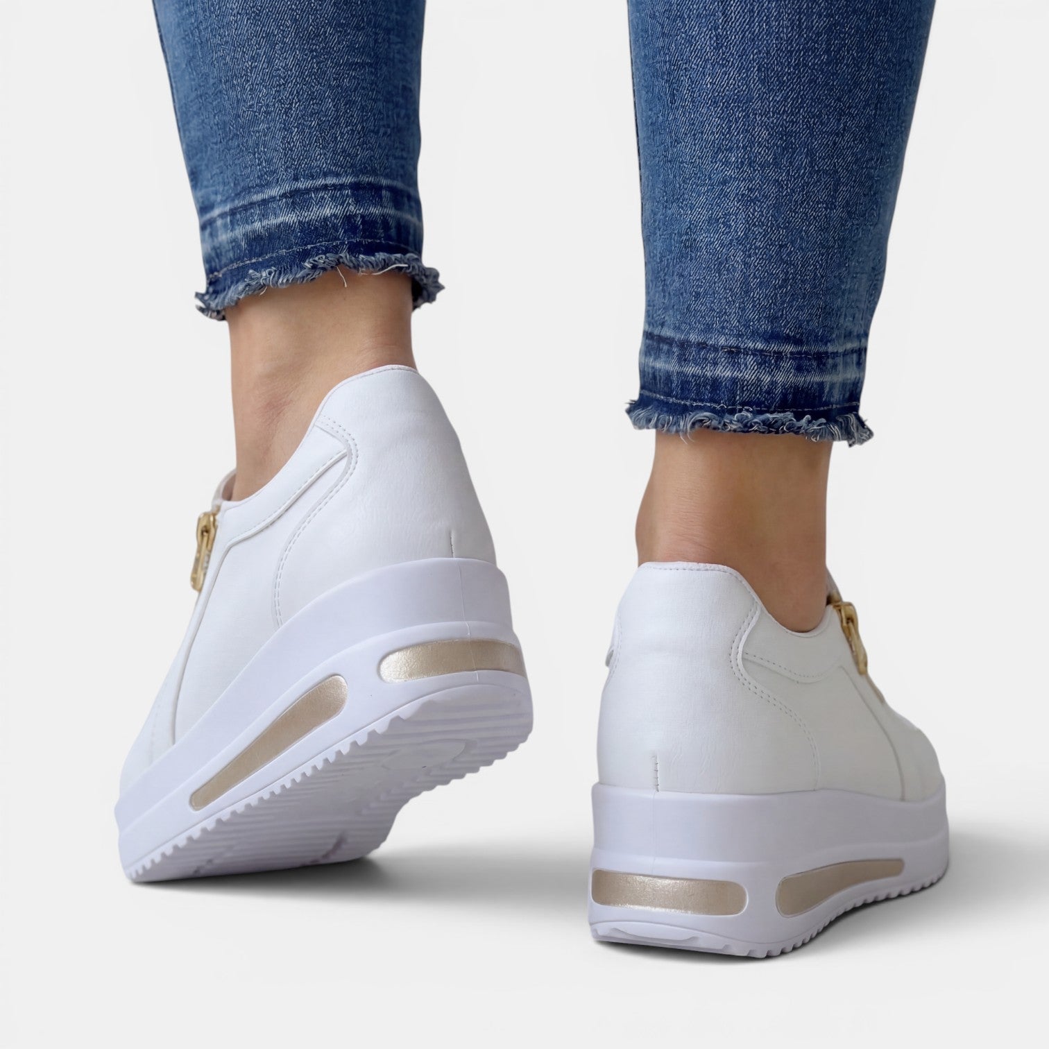 Aurazio Sneakers Ortopediche Comfort Premium Suola Tecnica per Donna