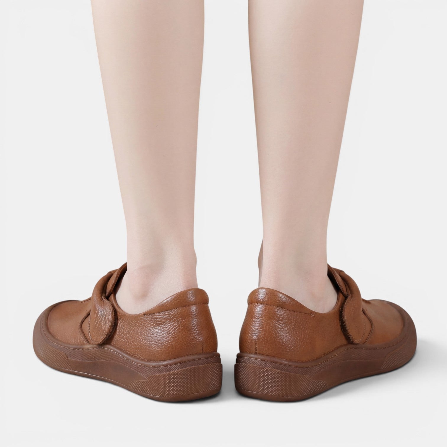 Aurazio Scarpe Pelle Ortopediche Suola Tecnica per Donna