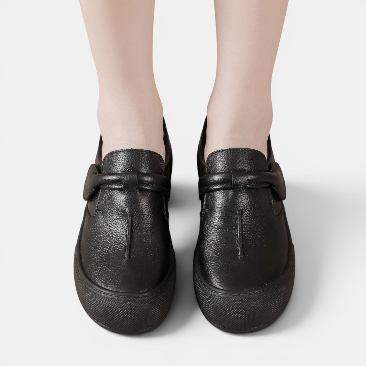 Aurazio Scarpe Pelle Ortopediche Suola Tecnica per Donna