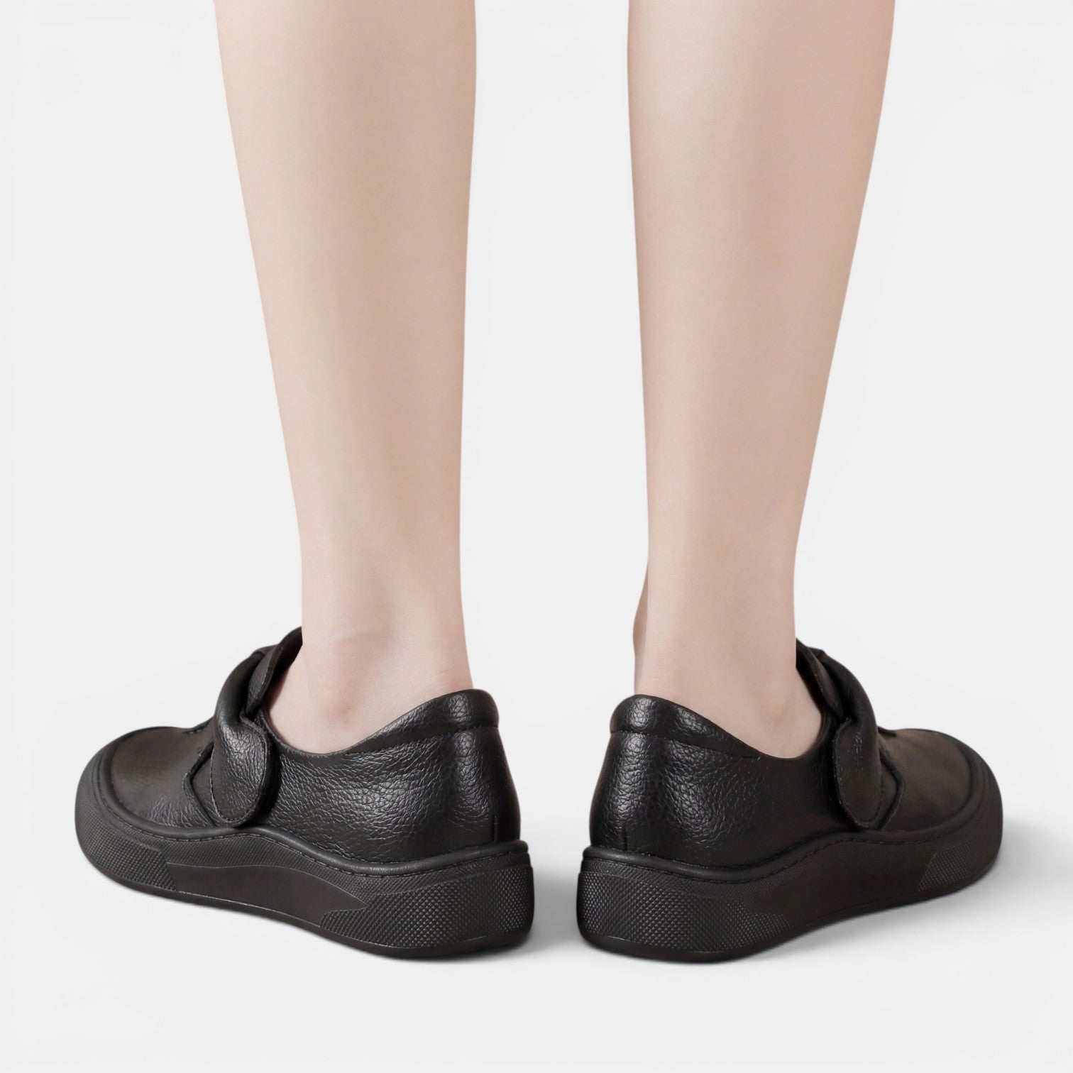 Aurazio Scarpe Pelle Ortopediche Suola Tecnica per Donna