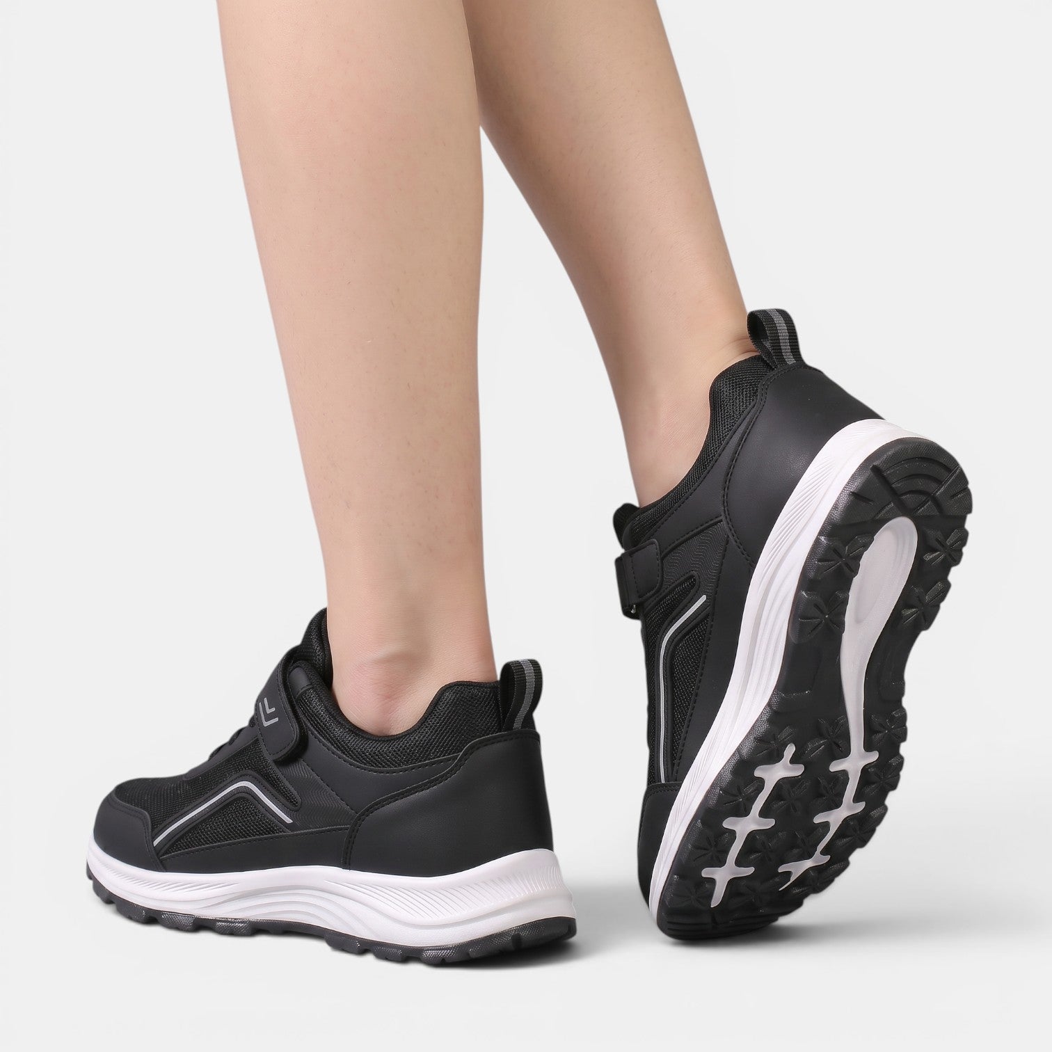 Aurazio Sneakers Morbide Ortopediche Tomaia Flessibile per Donna