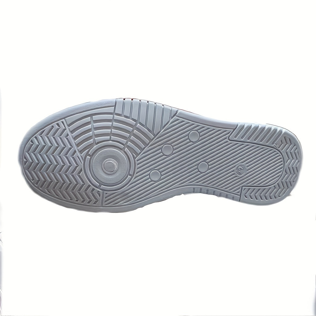 Sneakers Uomo Urbane Motivo Geometrico Tomaia in PU Suola in Gomma