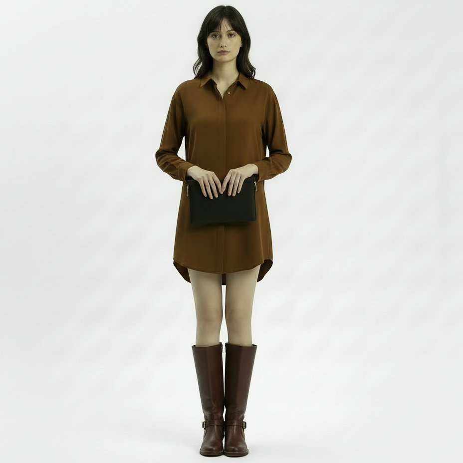 Aurazio Stivali Alti Eleganti Comfort Versatili per Donna