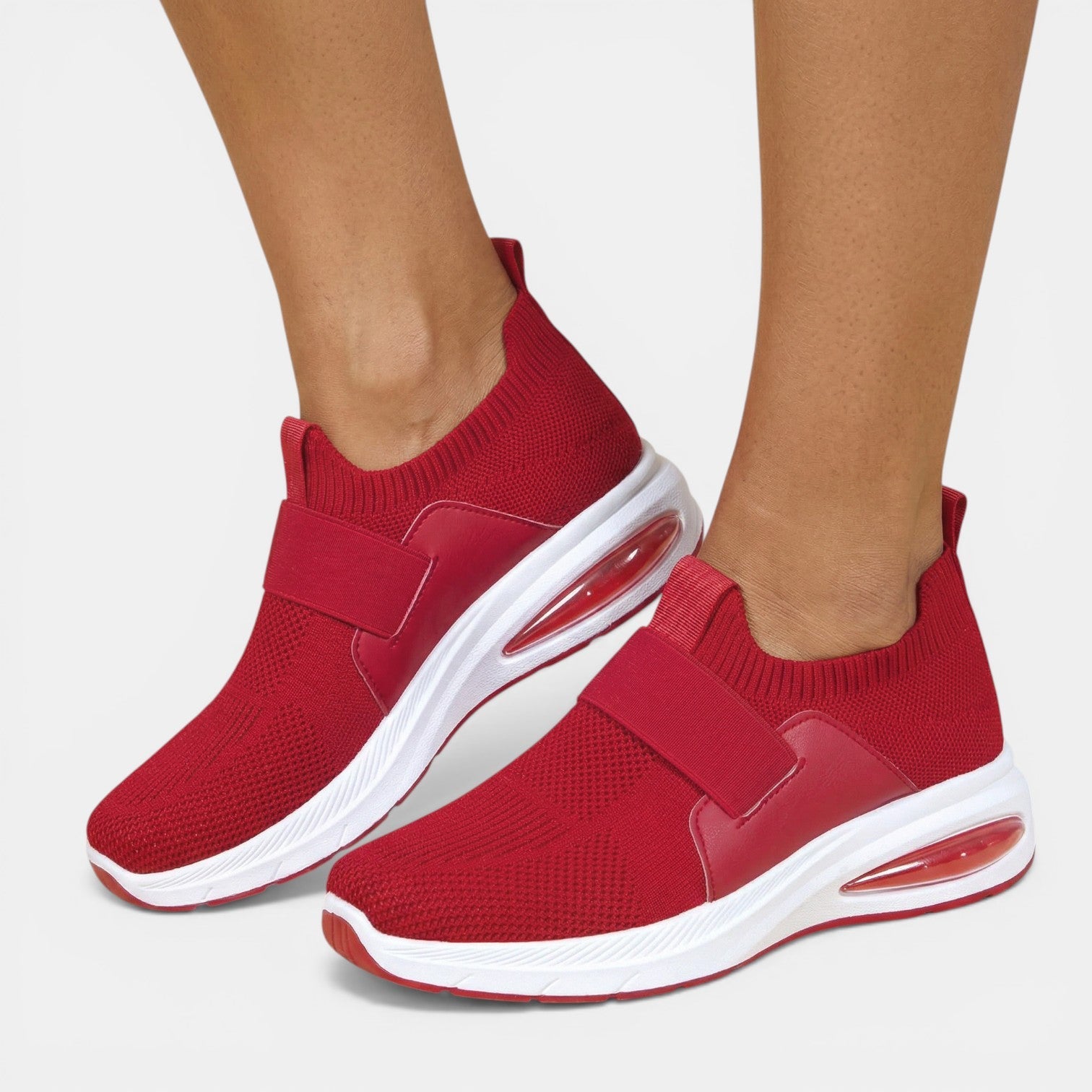 Aurazio Sneakers Traspiranti Stilose Tomaia Mesh per Donna