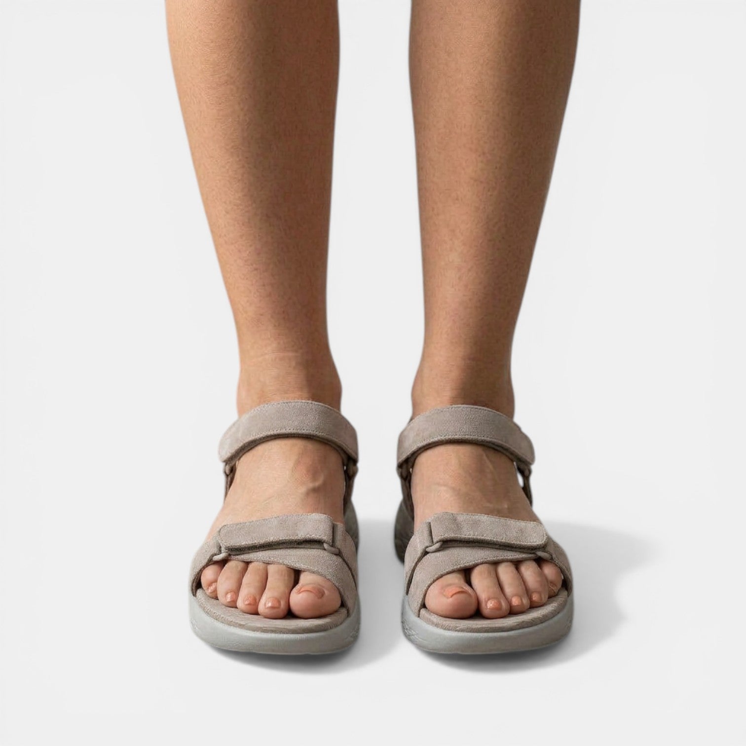 Aurazio Sandali Zeppa Ortopedici Supporto Ergonomico per Donna