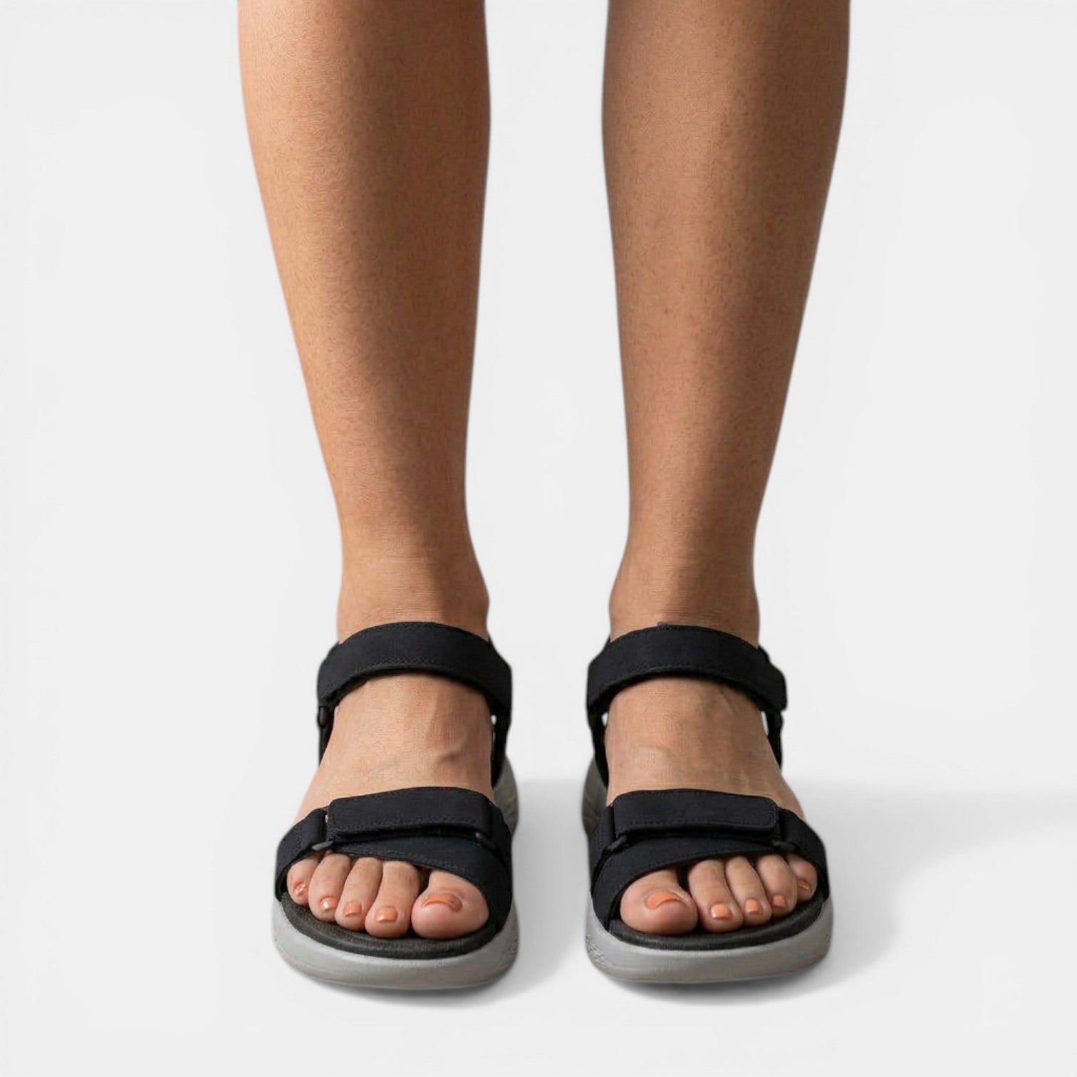 Aurazio Sandali Zeppa Ortopedici Supporto Ergonomico per Donna