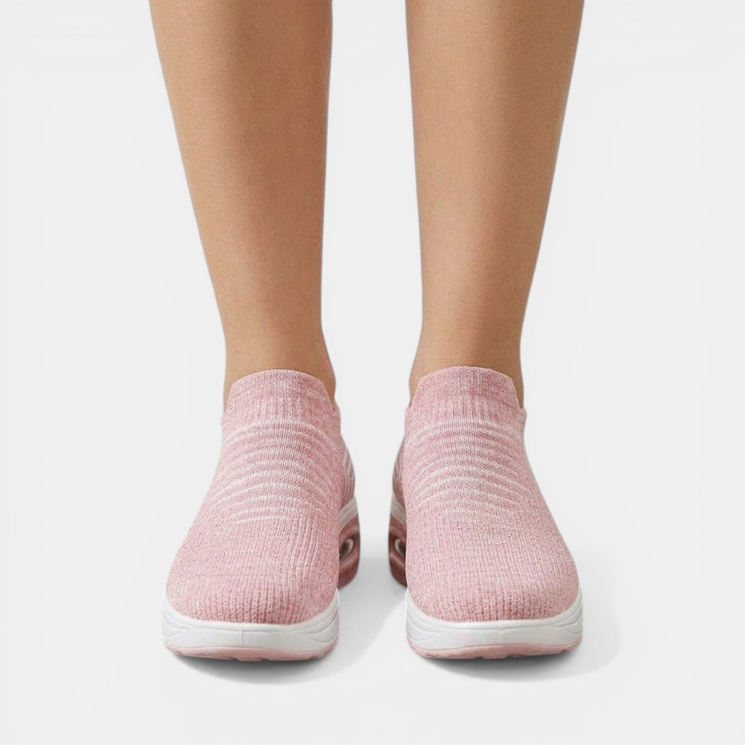 Aurazio Sneakers Slip-On Ortopediche Tomaia Elastica per Donna