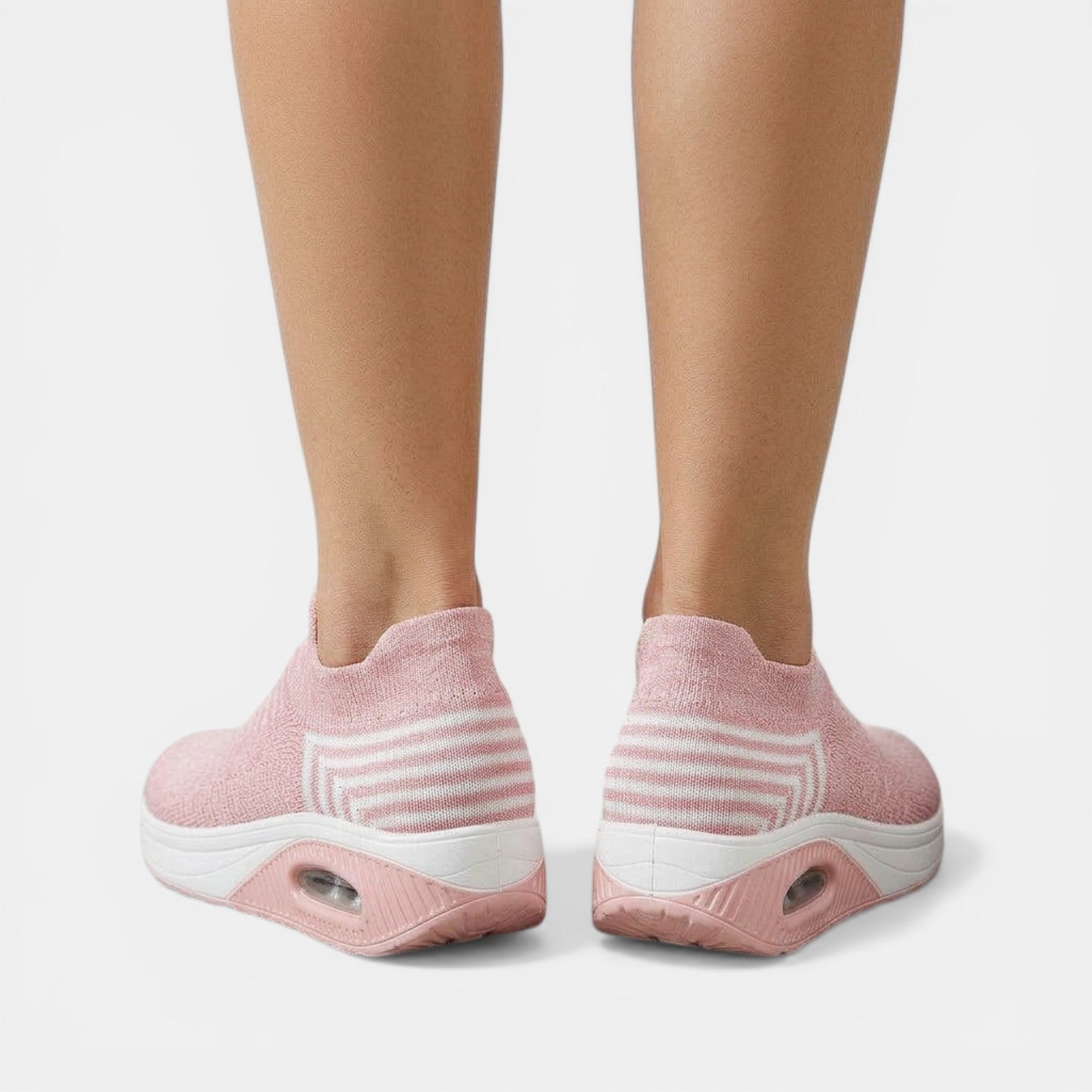 Aurazio Sneakers Slip-On Ortopediche Tomaia Elastica per Donna