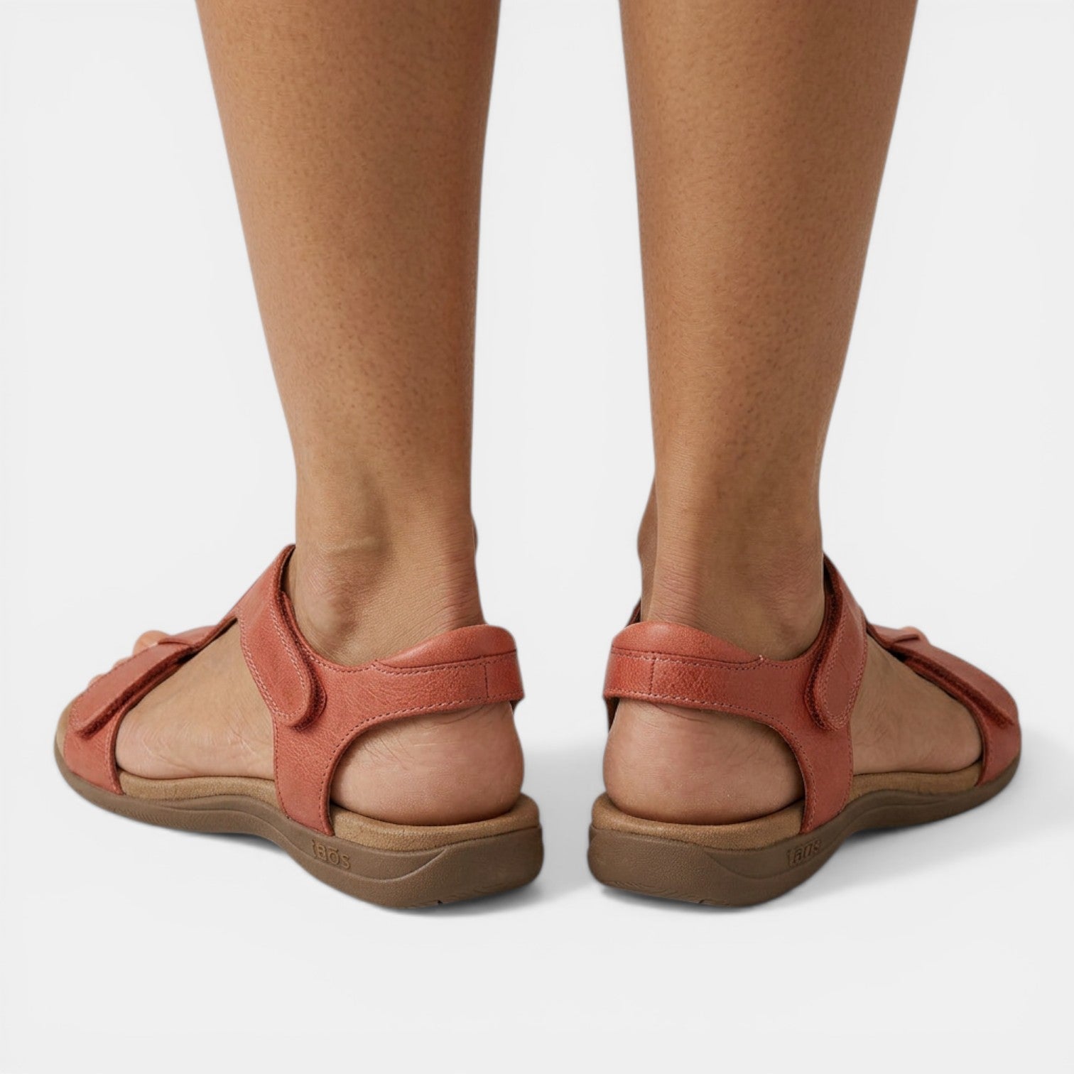 Aurazio Sandali Platform Velcro Regolazione Facile per Donna