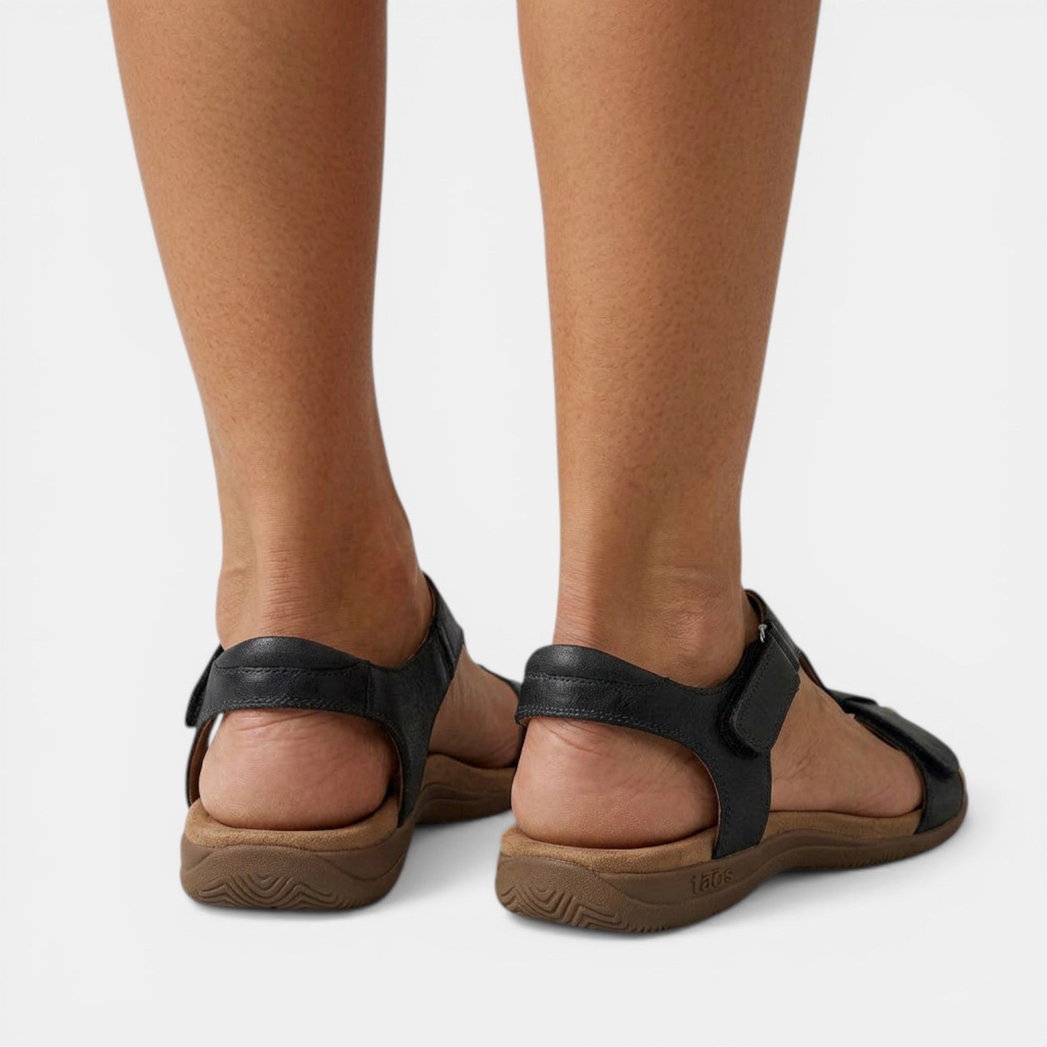 Aurazio Sandali Platform Velcro Regolazione Facile per Donna