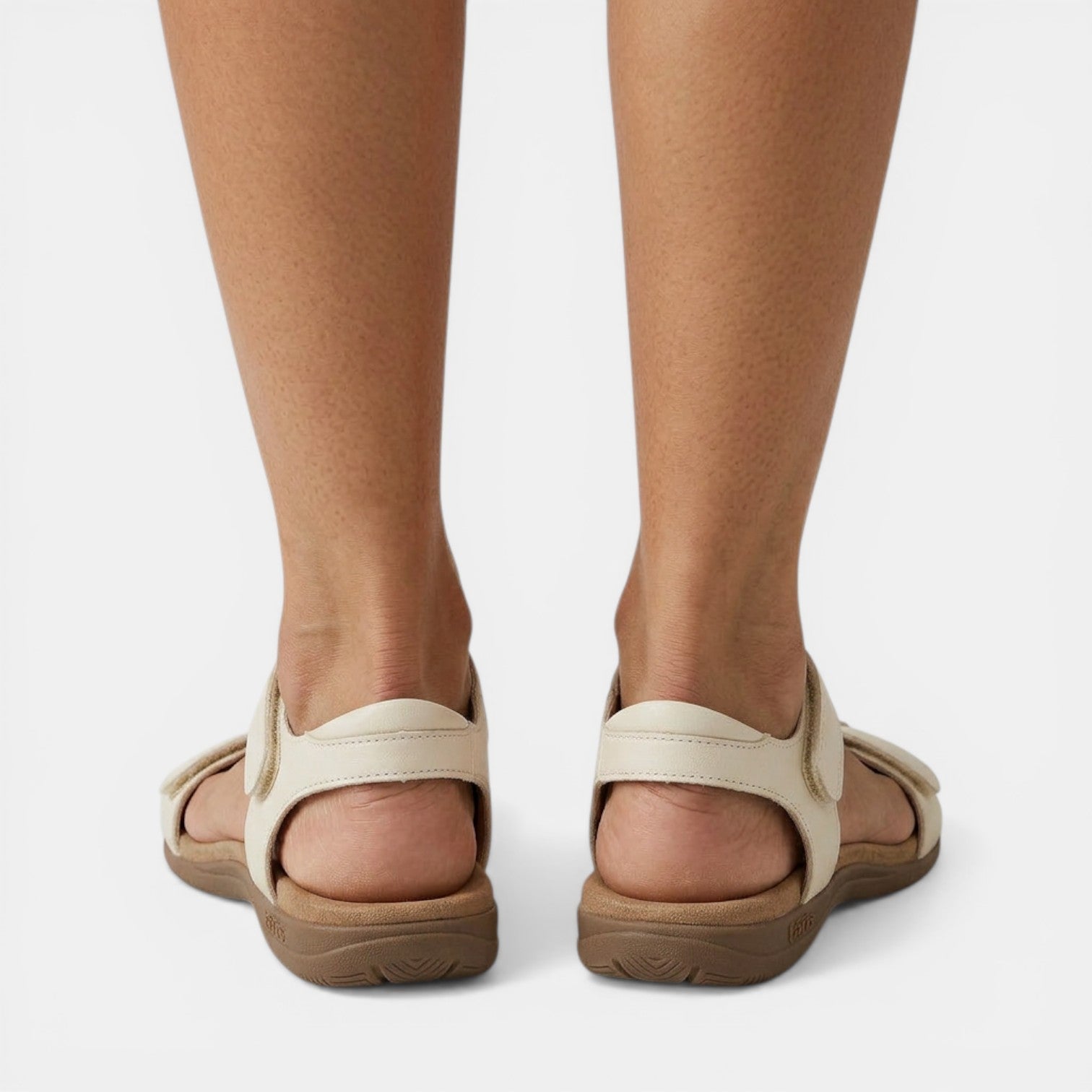 Aurazio Sandali Platform Velcro Regolazione Facile per Donna