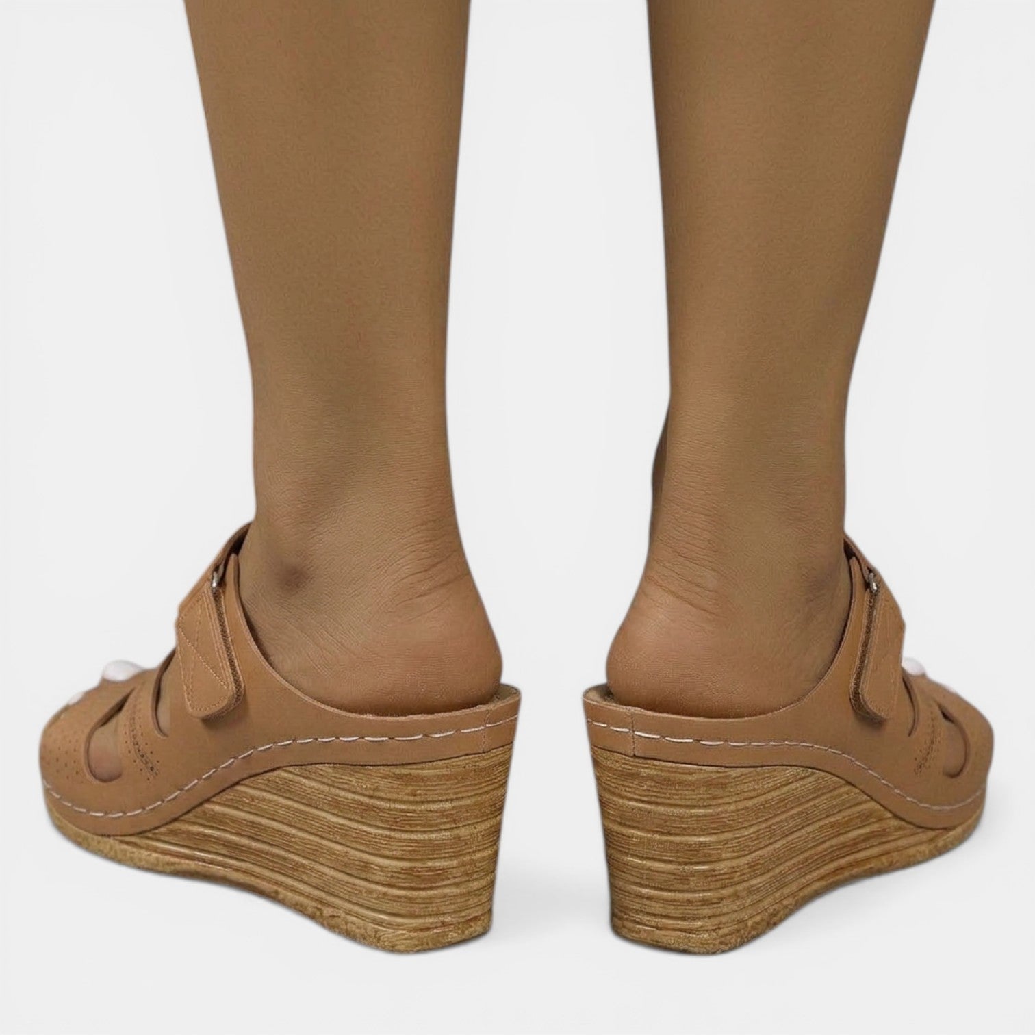 Aurazio Sandali Zeppa Ortopedici Supporto Ergonomico per Donna