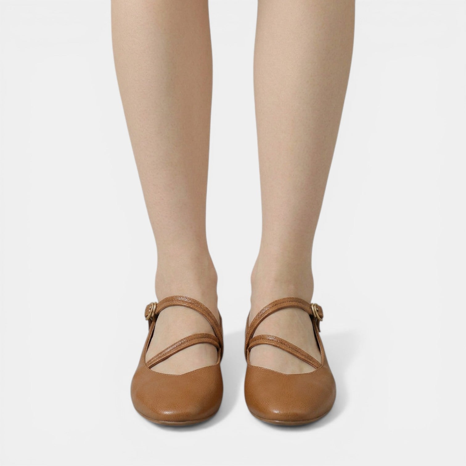 Aurazio Ballerine Mary Jane Pelle Classiche per Donna