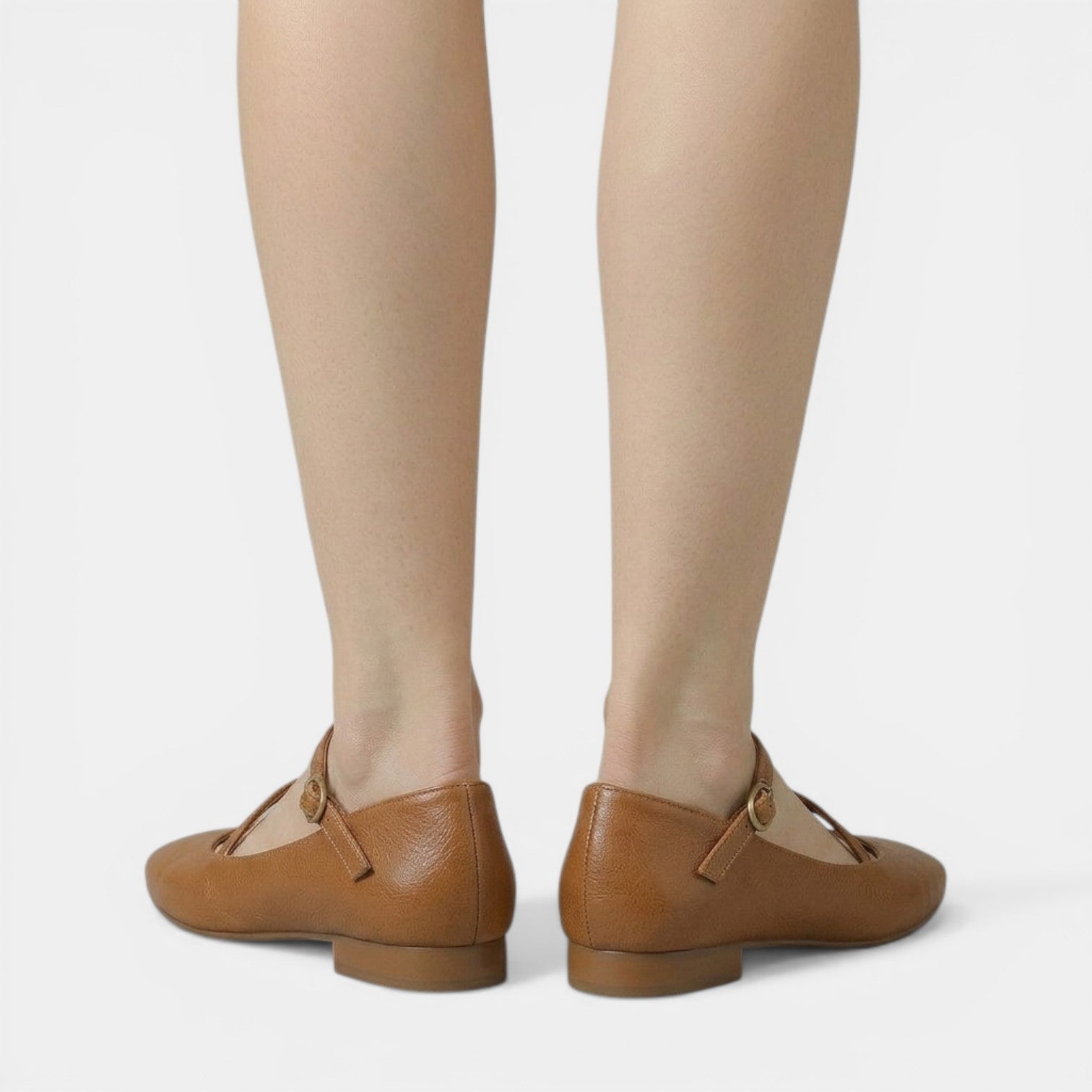 Aurazio Ballerine Mary Jane Pelle Classiche per Donna