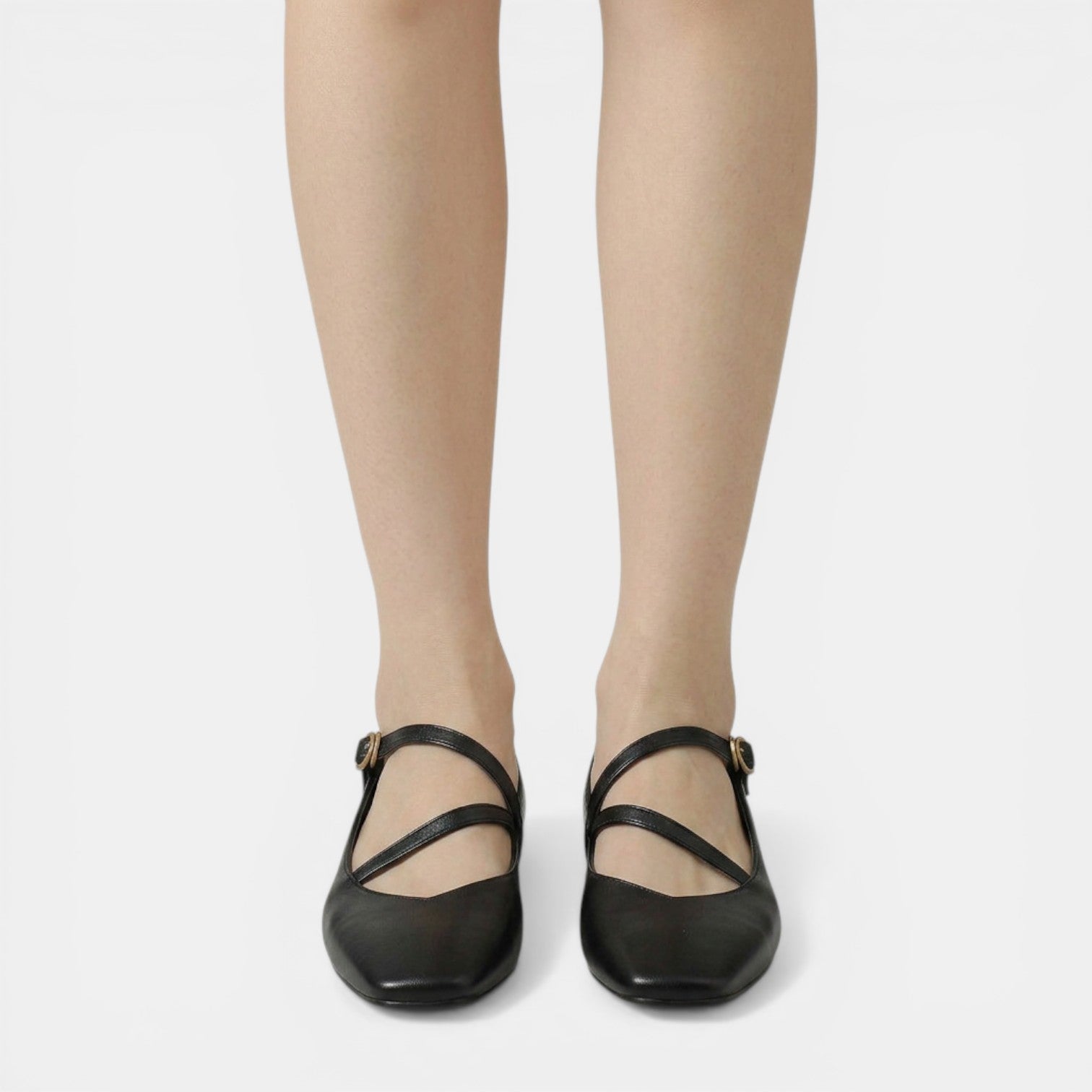 Aurazio Ballerine Mary Jane Pelle Classiche per Donna