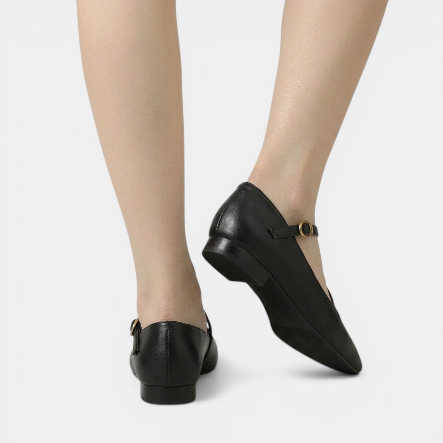 Aurazio Ballerine Mary Jane Pelle Classiche per Donna