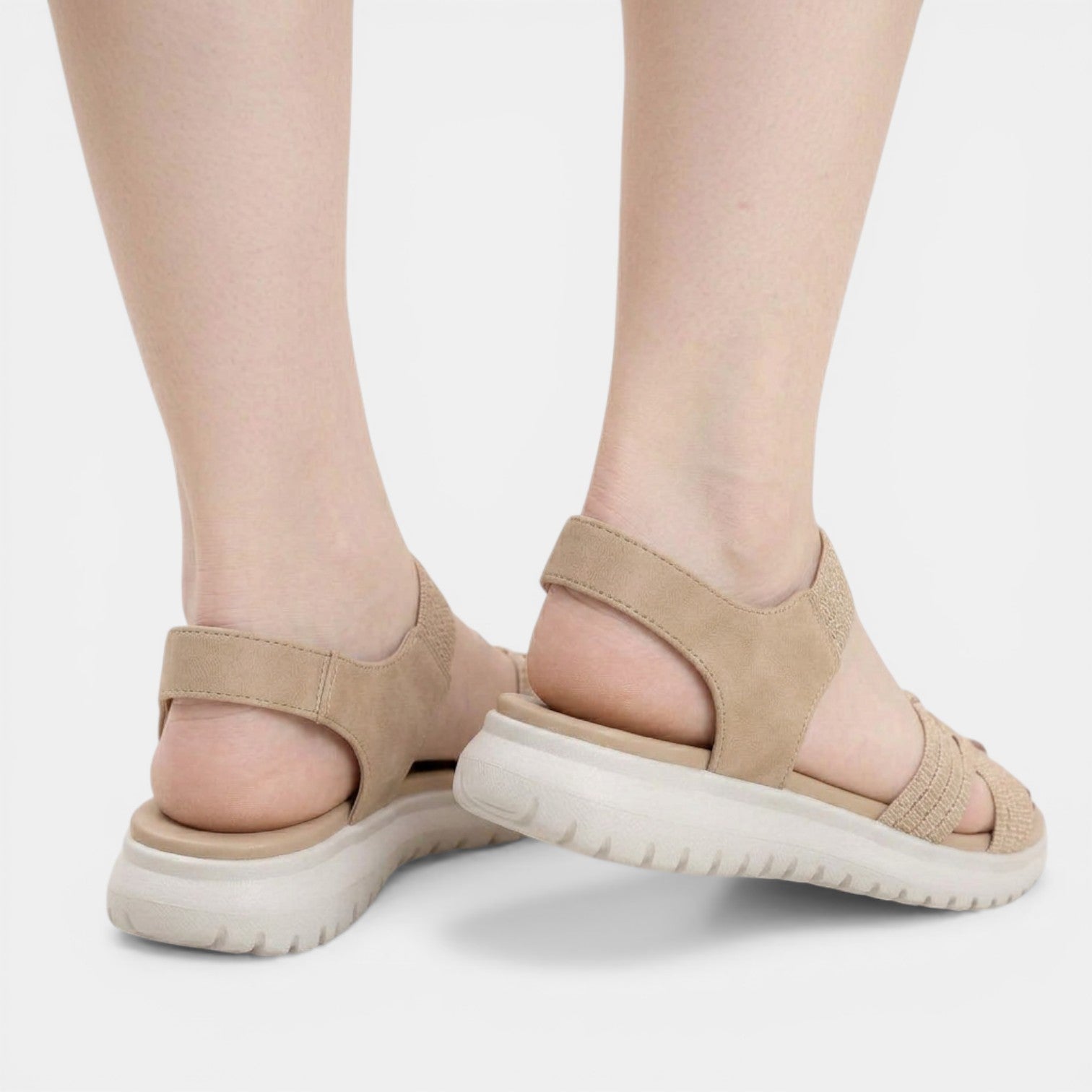 Aurazio Sandali Elastici Ortopedici Comfort Estremo per Donna