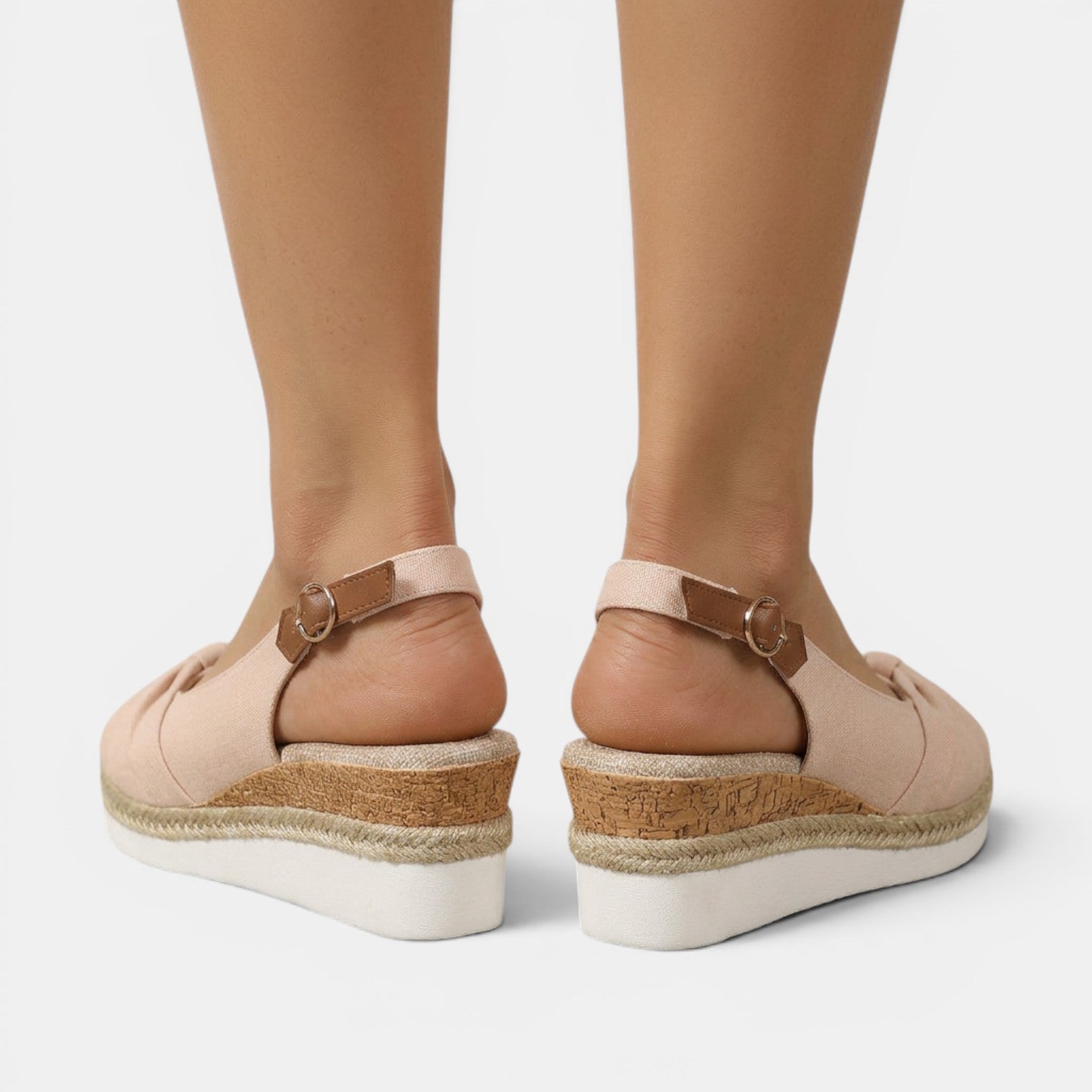 Aurazio Sandali Espadrillas Zeppa Ortopedici Estivi per Donna