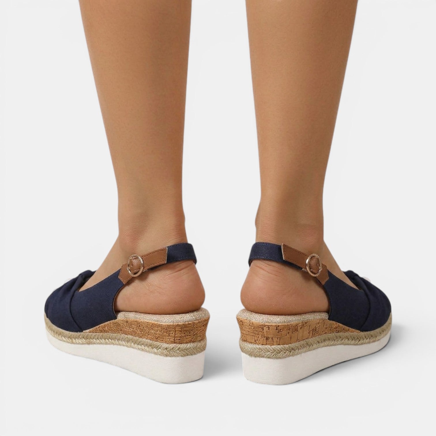 Aurazio Sandali Espadrillas Zeppa Ortopedici Estivi per Donna