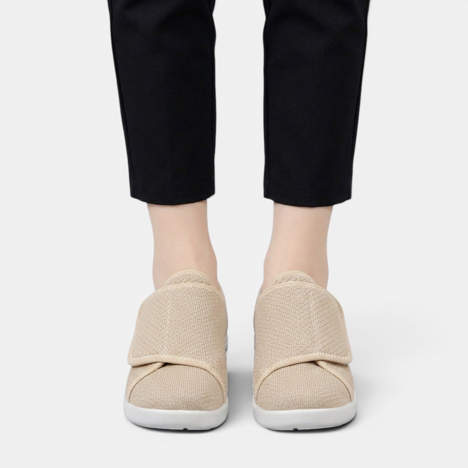 Pantofole Donna Ortopediche Velcro Antiscivolo Comode
