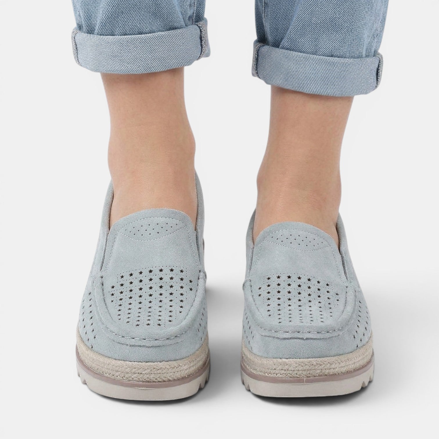 Aurazio Scarpe Zeppa Platform Ortopediche Tacco Nascosto per Donna