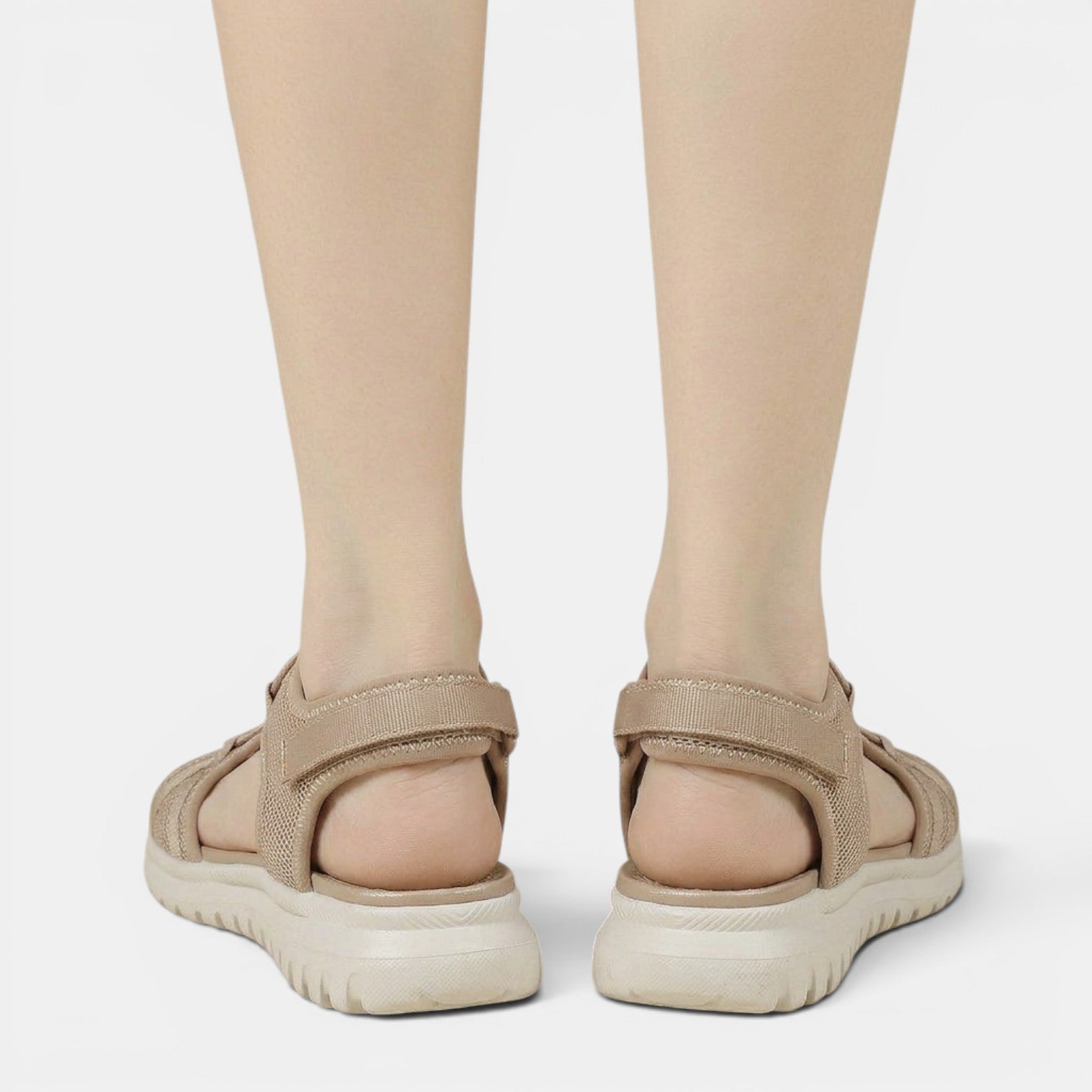 Aurazio Sandali Platform Comfort Cinturino Doppio per Donna