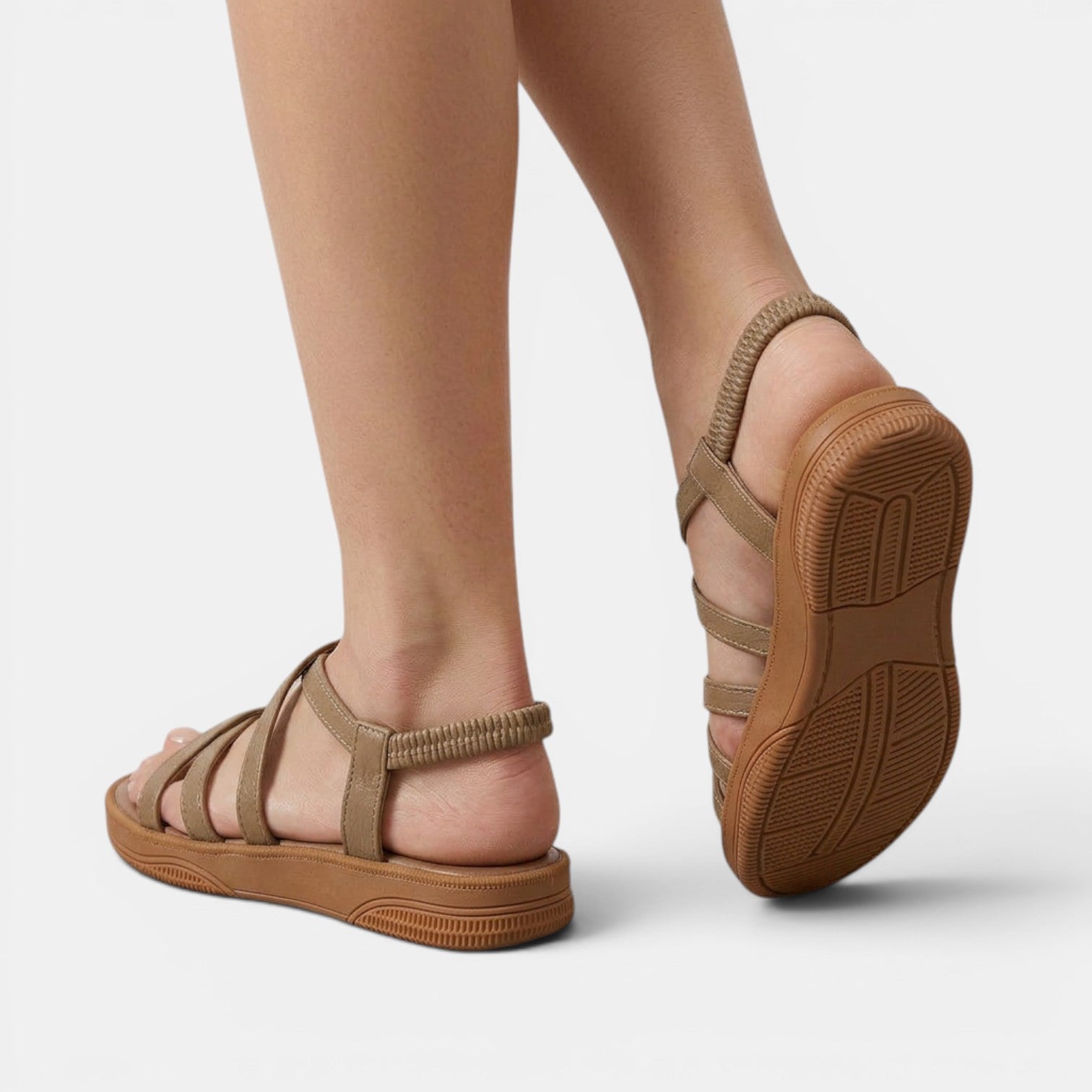 Aurazio Sandali Stretch Comfort Elastico Adattabile per Donna