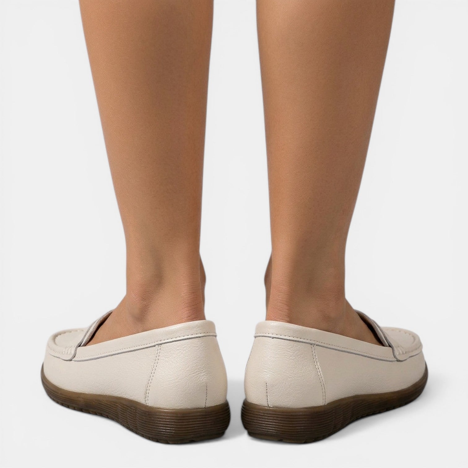 Aurazio Mocassini Ortopedici Suola Tecnica Comfort per Donna