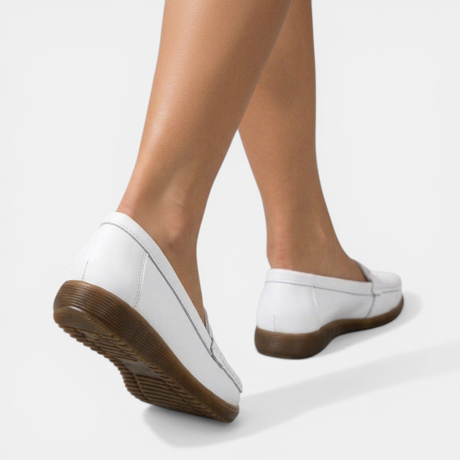 Aurazio Mocassini Ortopedici Suola Tecnica Comfort per Donna