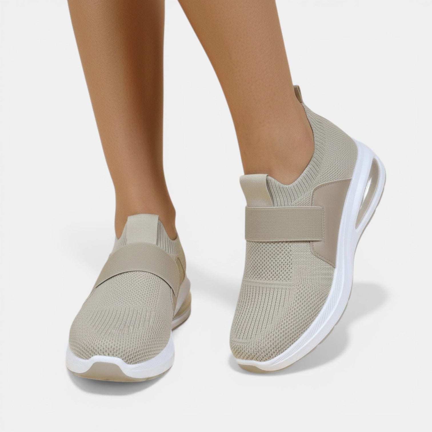 Aurazio Sneakers Traspiranti Stilose Tomaia Mesh per Donna