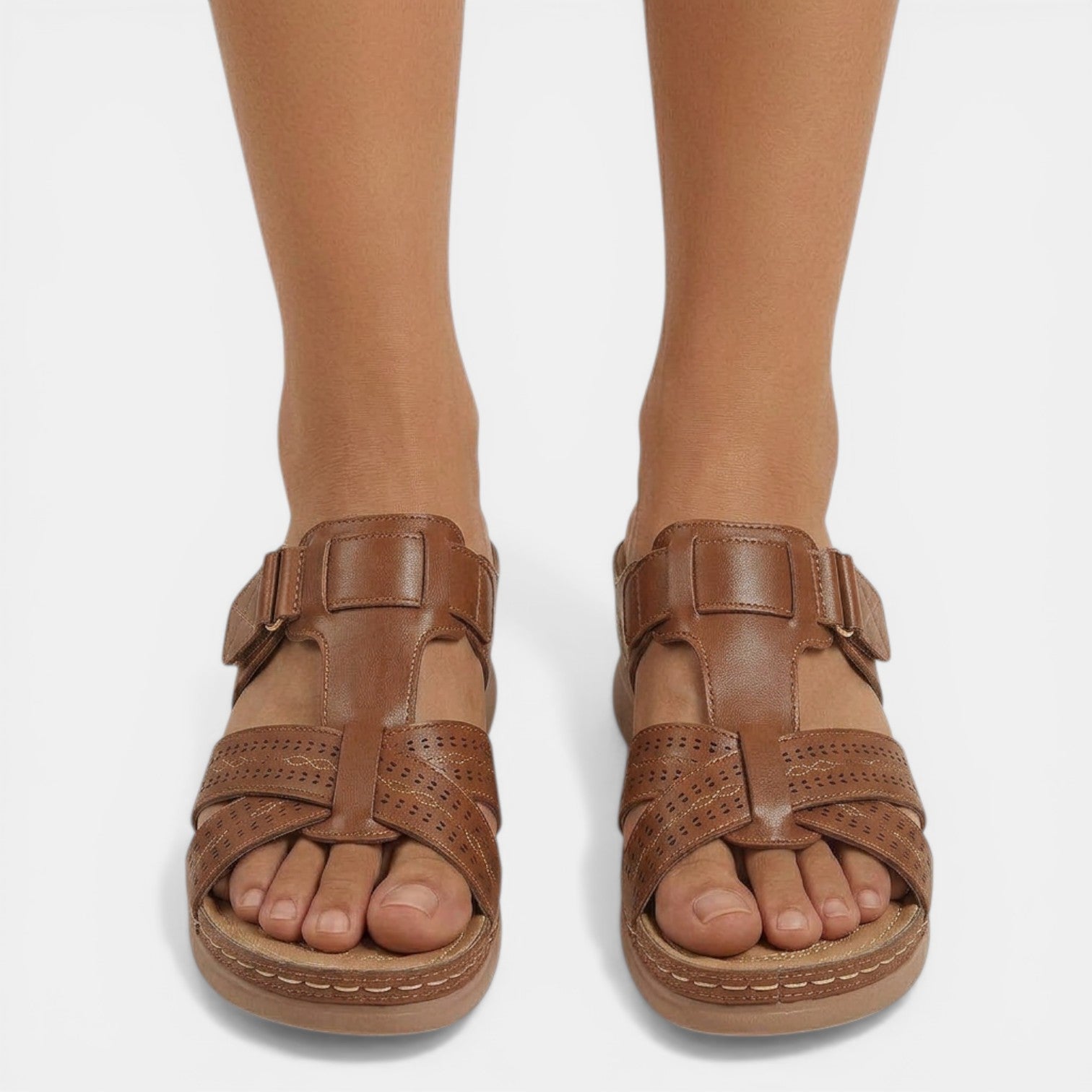 Aurazio Sandali Ortopedici Comfort Footbed Anatomica per Donna