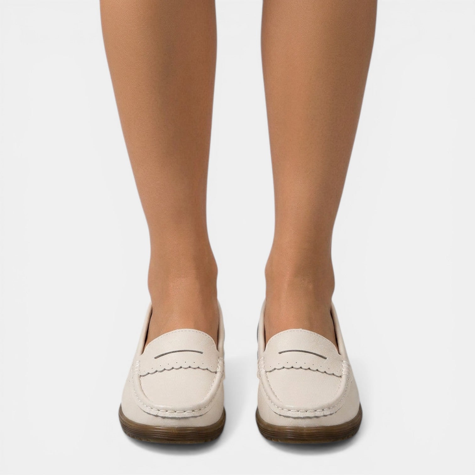 Aurazio Mocassini Ortopedici Suola Tecnica Comfort per Donna