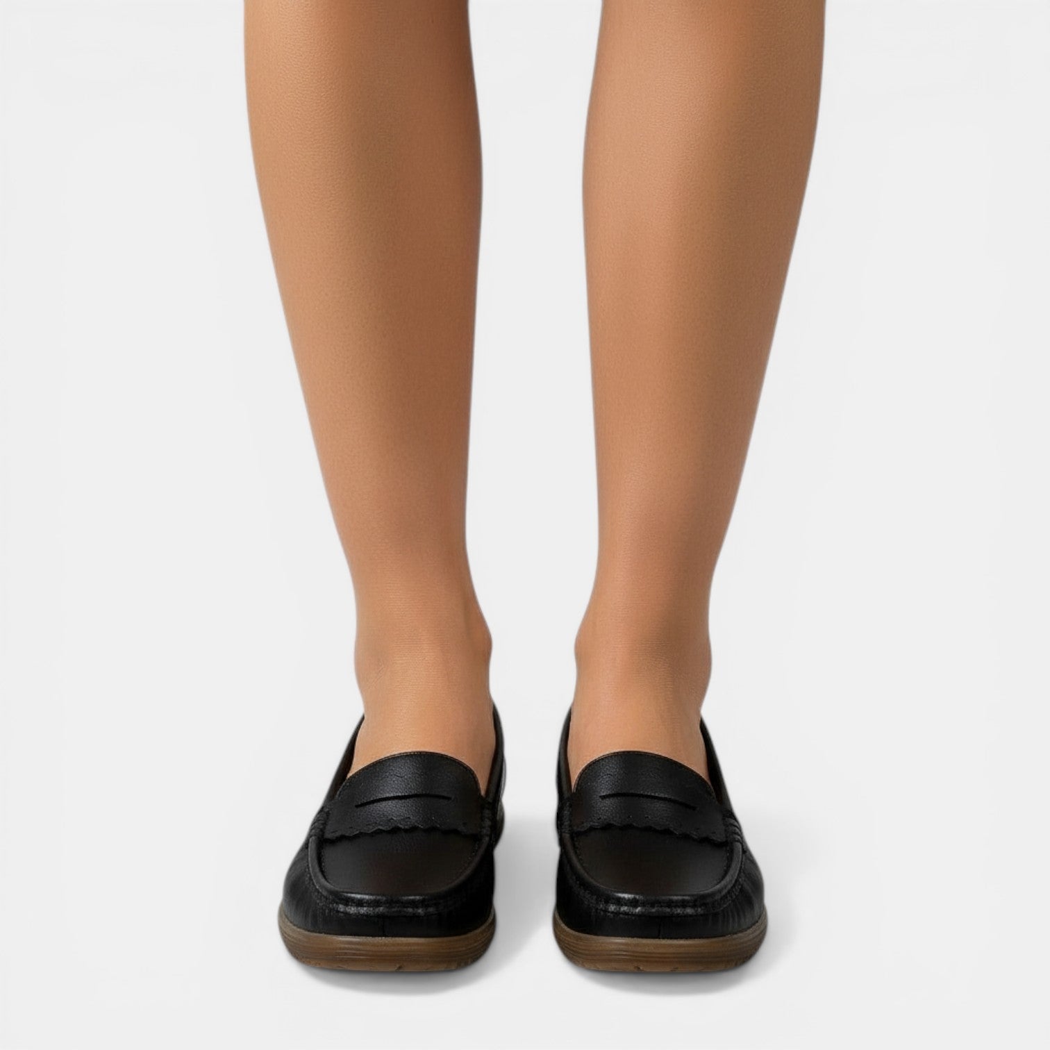 Aurazio Mocassini Ortopedici Suola Tecnica Comfort per Donna