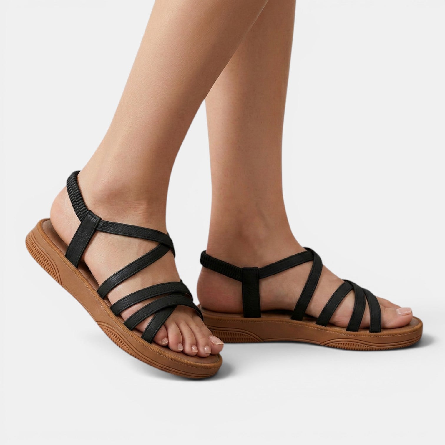 Aurazio Sandali Stretch Comfort Elastico Adattabile per Donna