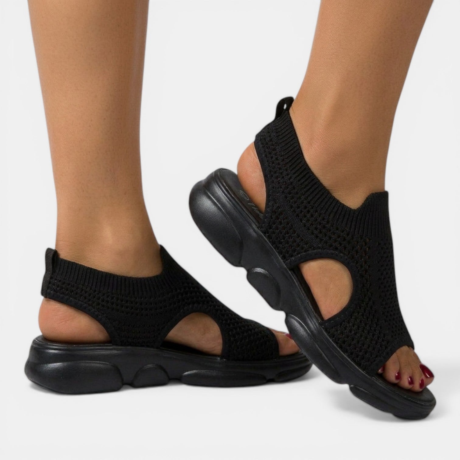 Aurazio Sandali Ortopedici Traspiranti Design Tecnico per Donna