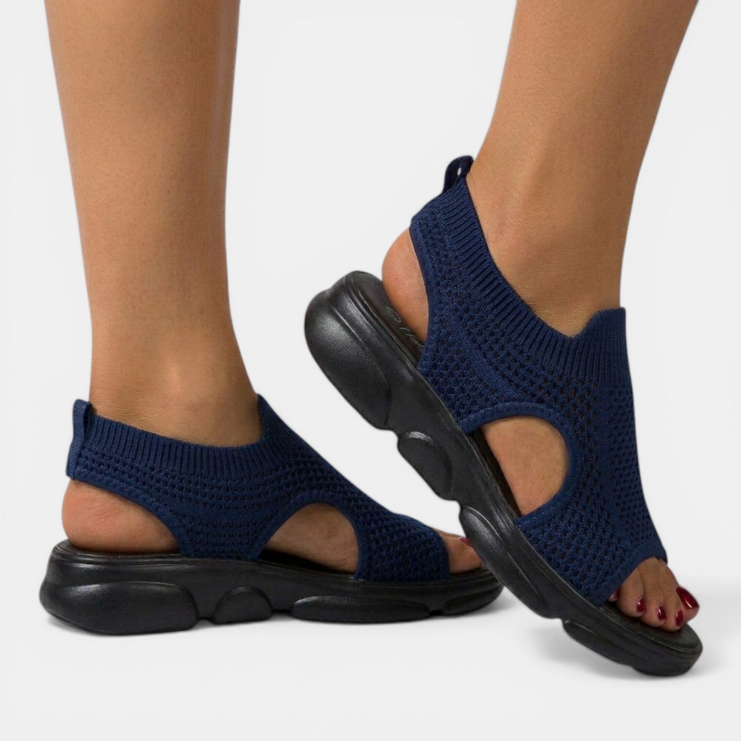 Aurazio Sandali Ortopedici Traspiranti Design Tecnico per Donna
