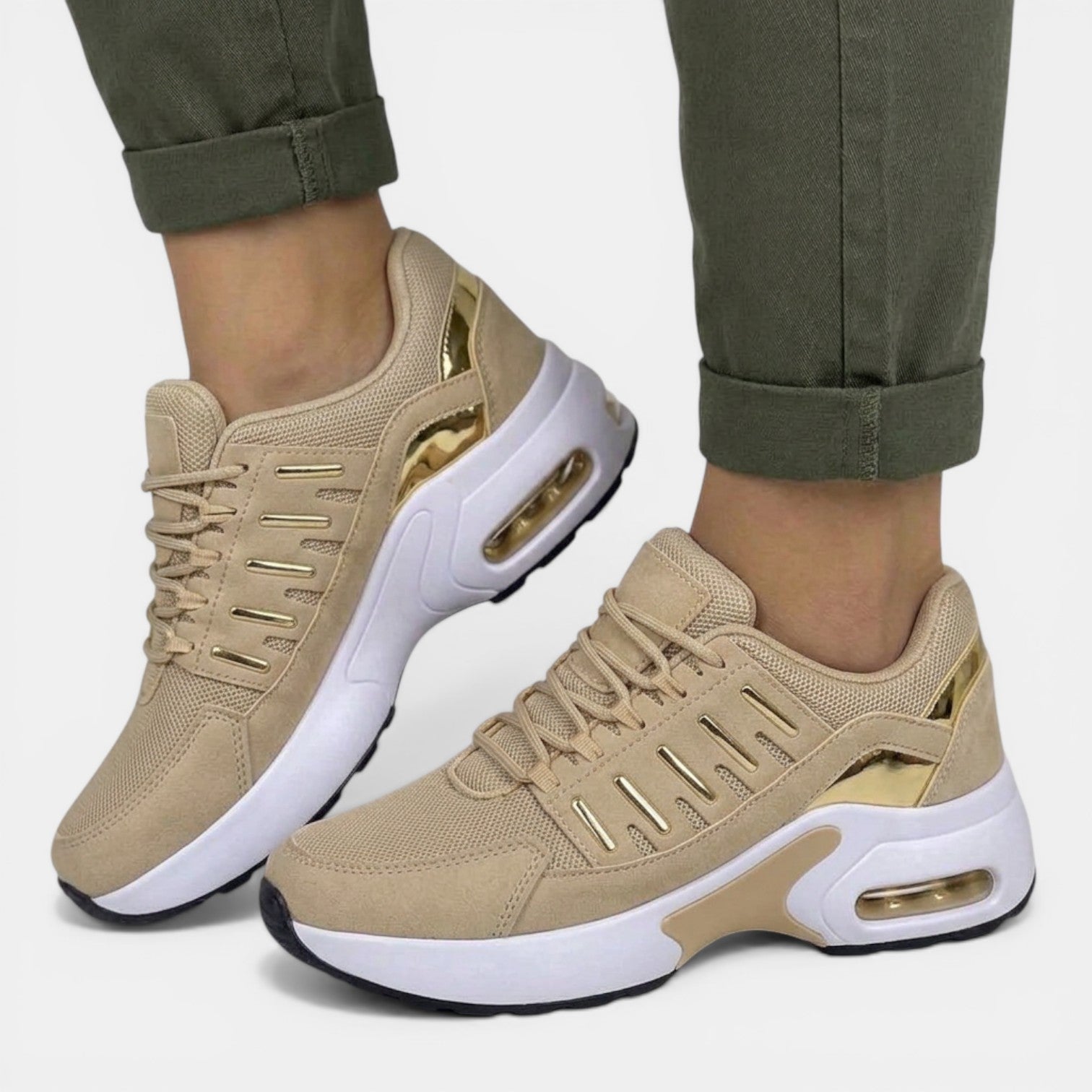 Aurazio Sneakers Ortopediche Supporto Totale Everyday per Donna