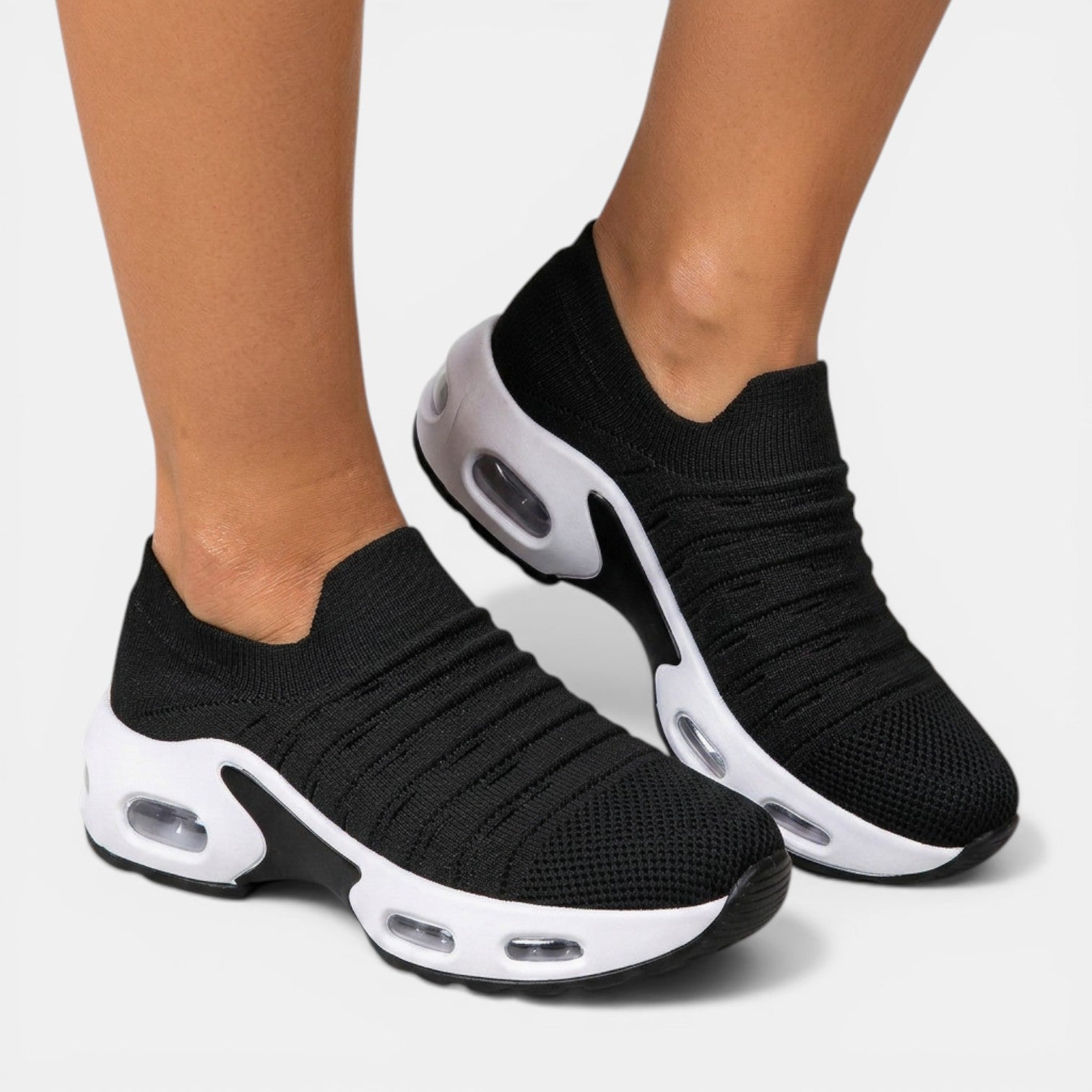 Aurazio Sneakers Ortopediche Knit Traspiranti per Donna